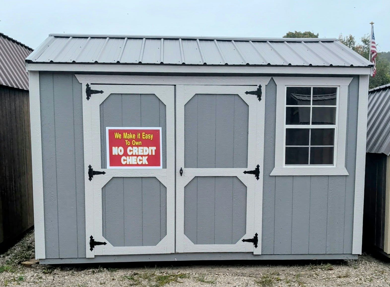 8×12 Garden Shed in Paoli, IN