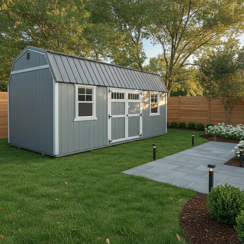 10×20 Side Lofted Barn in Elkhart #2, IN