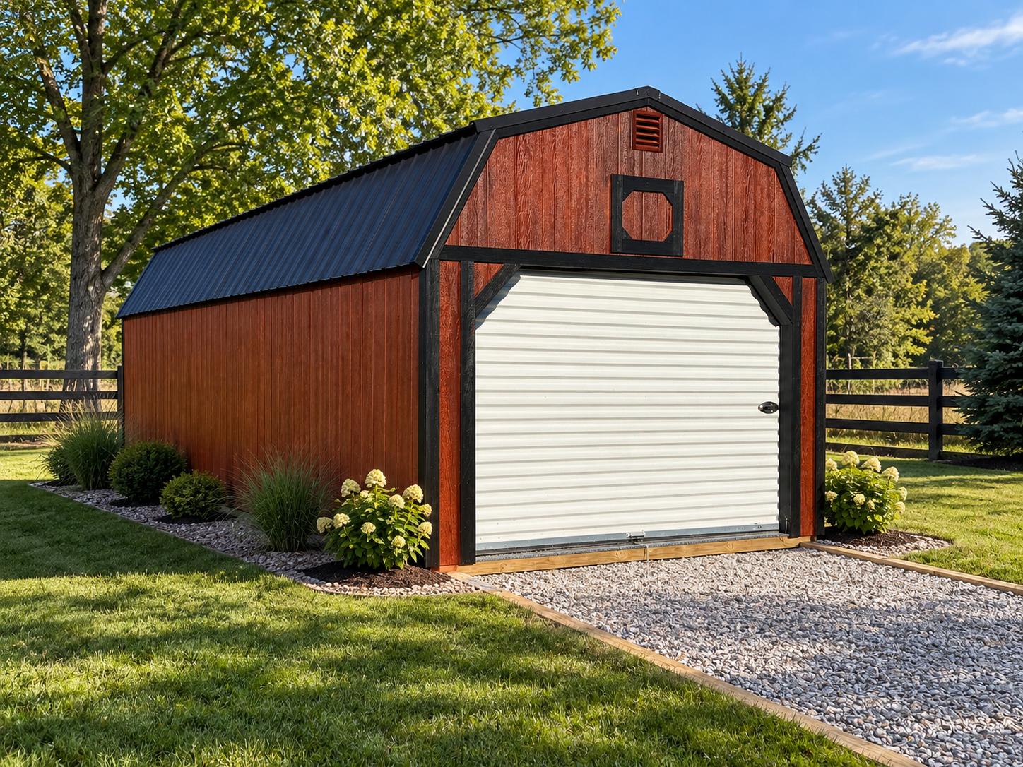 12×32 Lofted Garage in Celina, OH