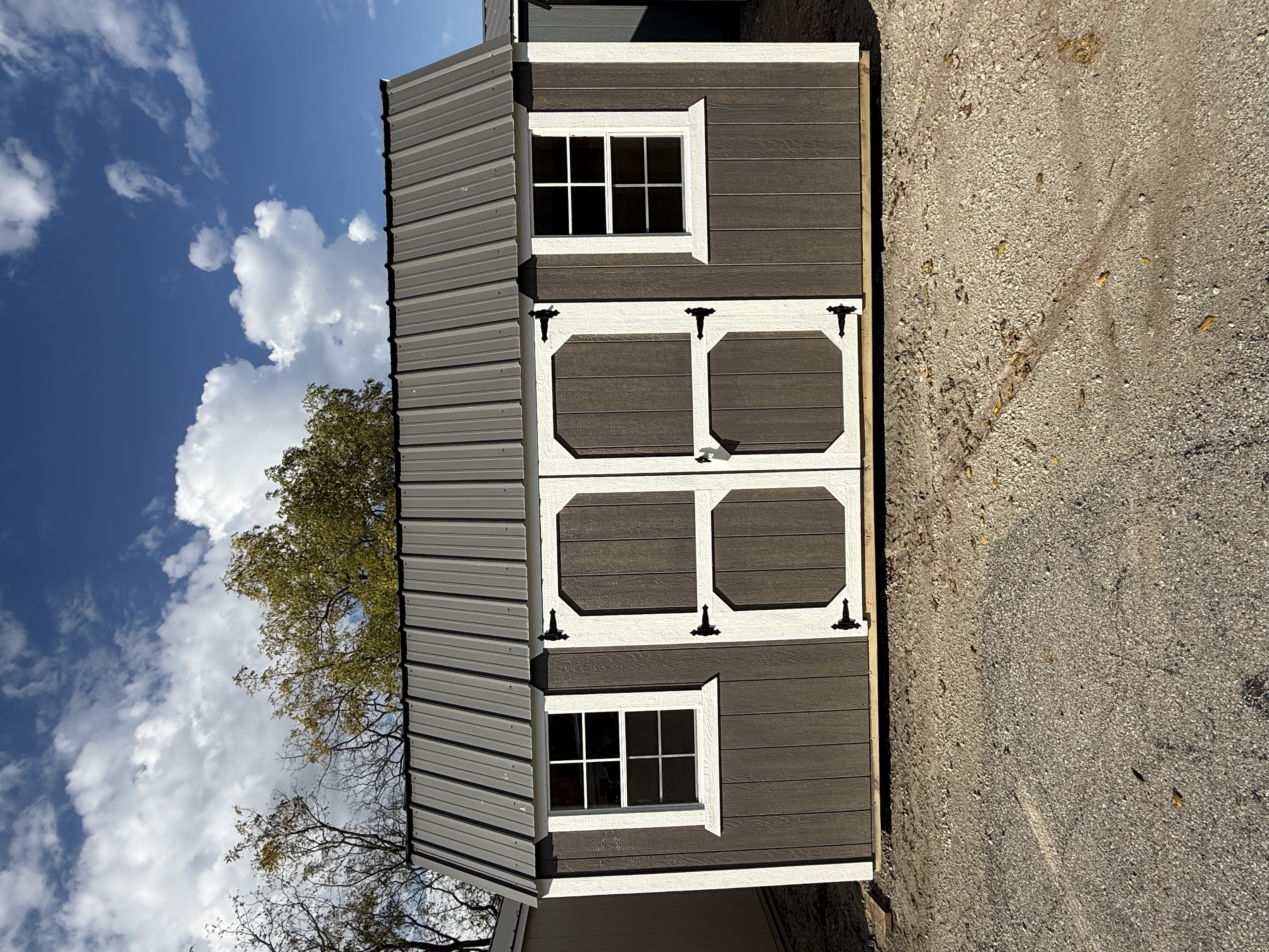 10×16 Side Lofted Barn in Troy, OH
