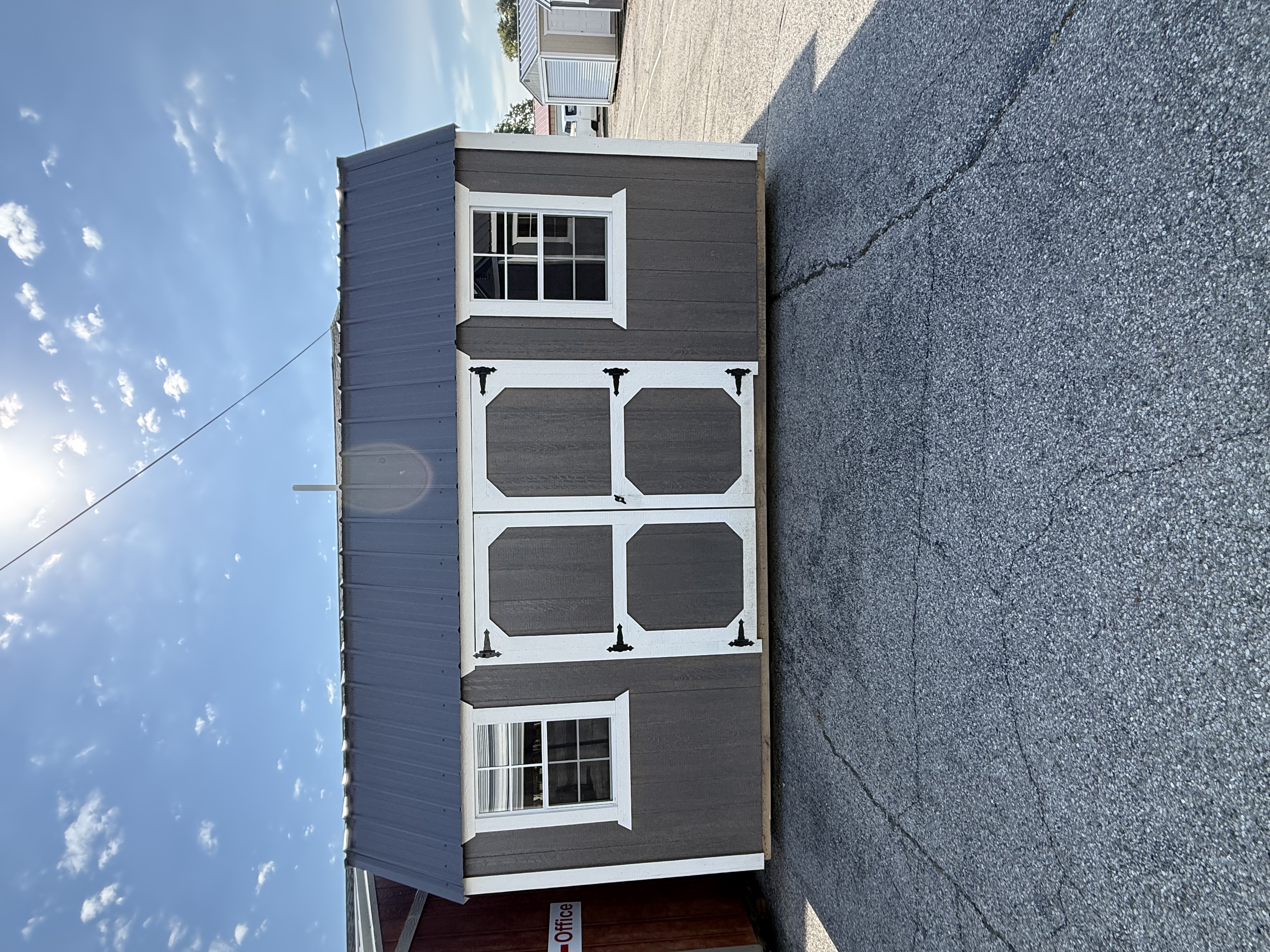 10×16 Side Lofted Barn in Troy, OH
