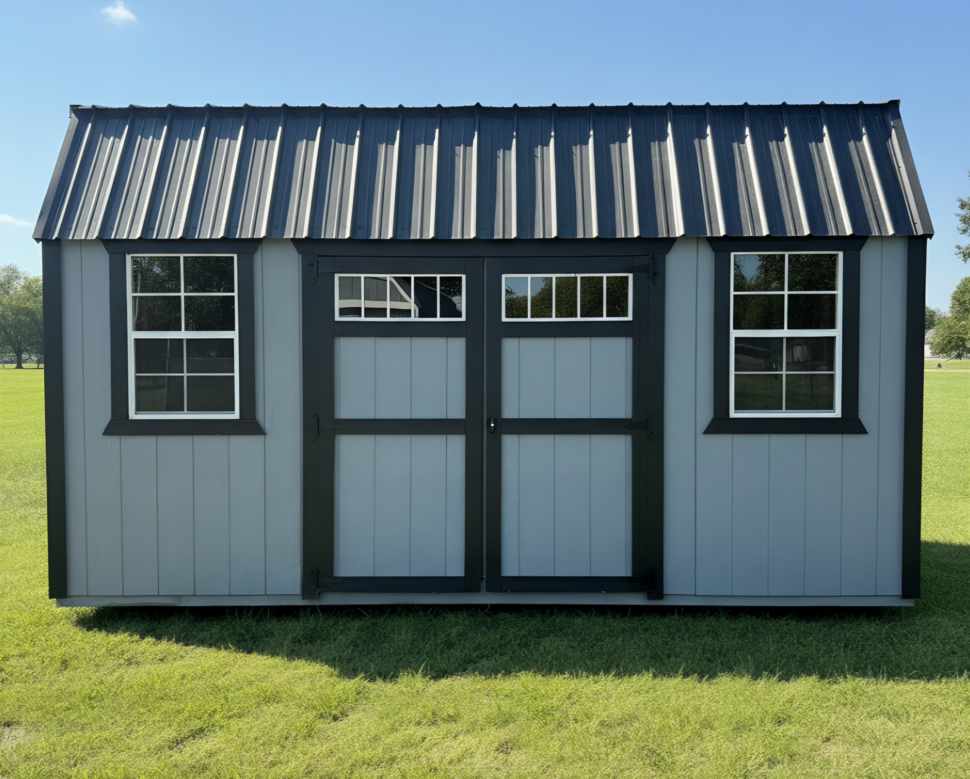 10×16 Side Lofted Barn in Energy, IL