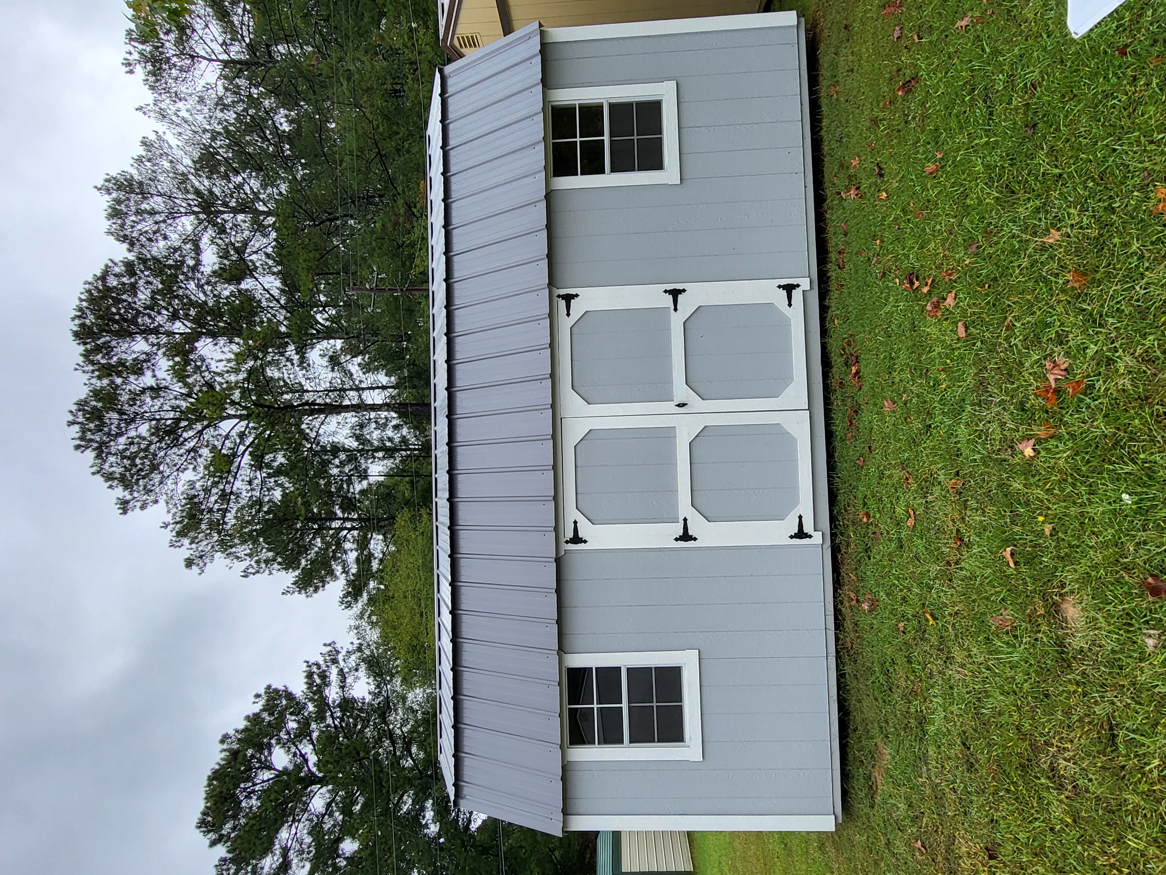 10x20 Side Lofted Barn for sale near Jacksonville, AL - photo 3