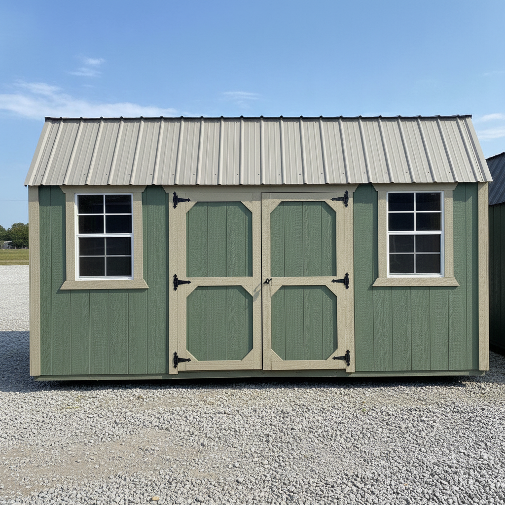 10×16 Side Lofted Barn