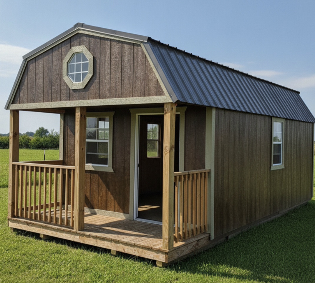 12×24 Lofted Barn Cabin