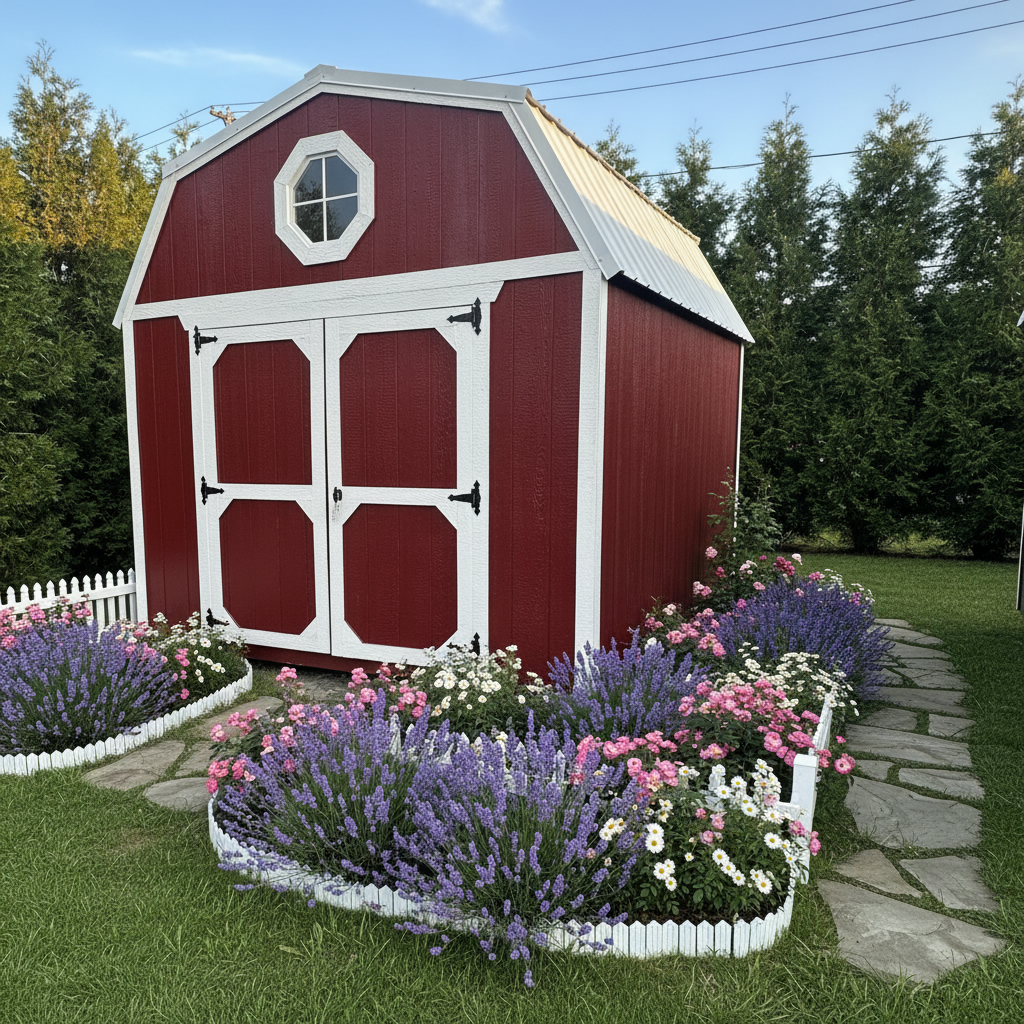 10×12 Lofted Barn