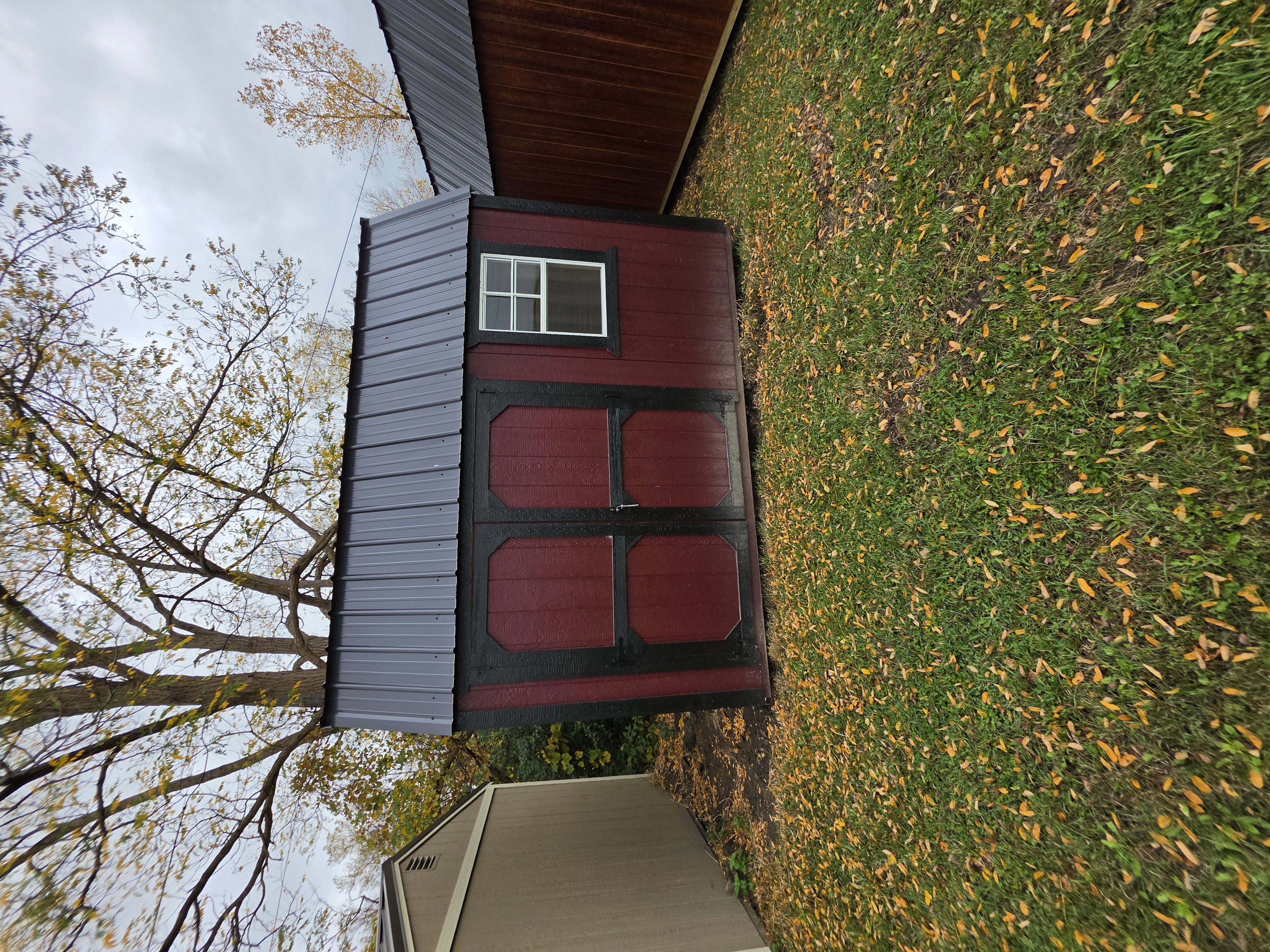 8×12 Side Lofted Barn