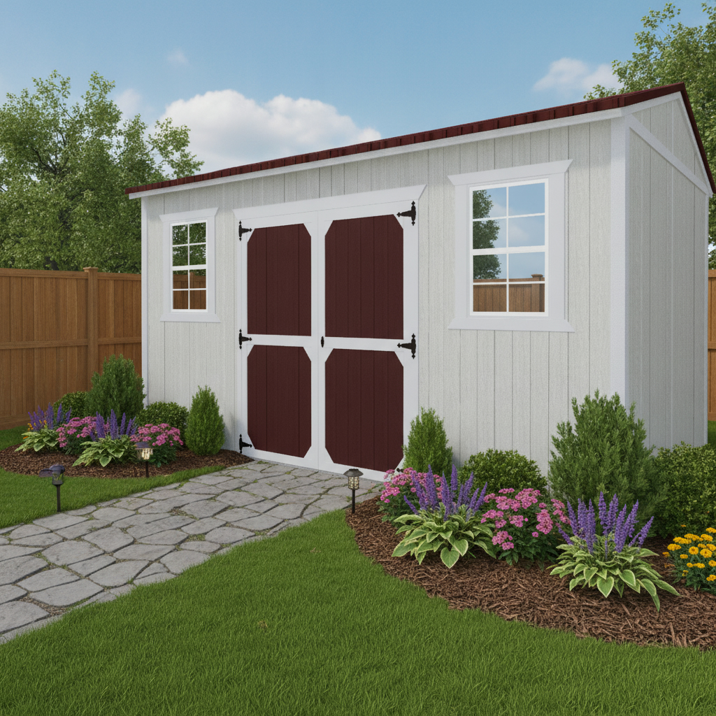 10×12 Lofted Barn in Potterville, MI