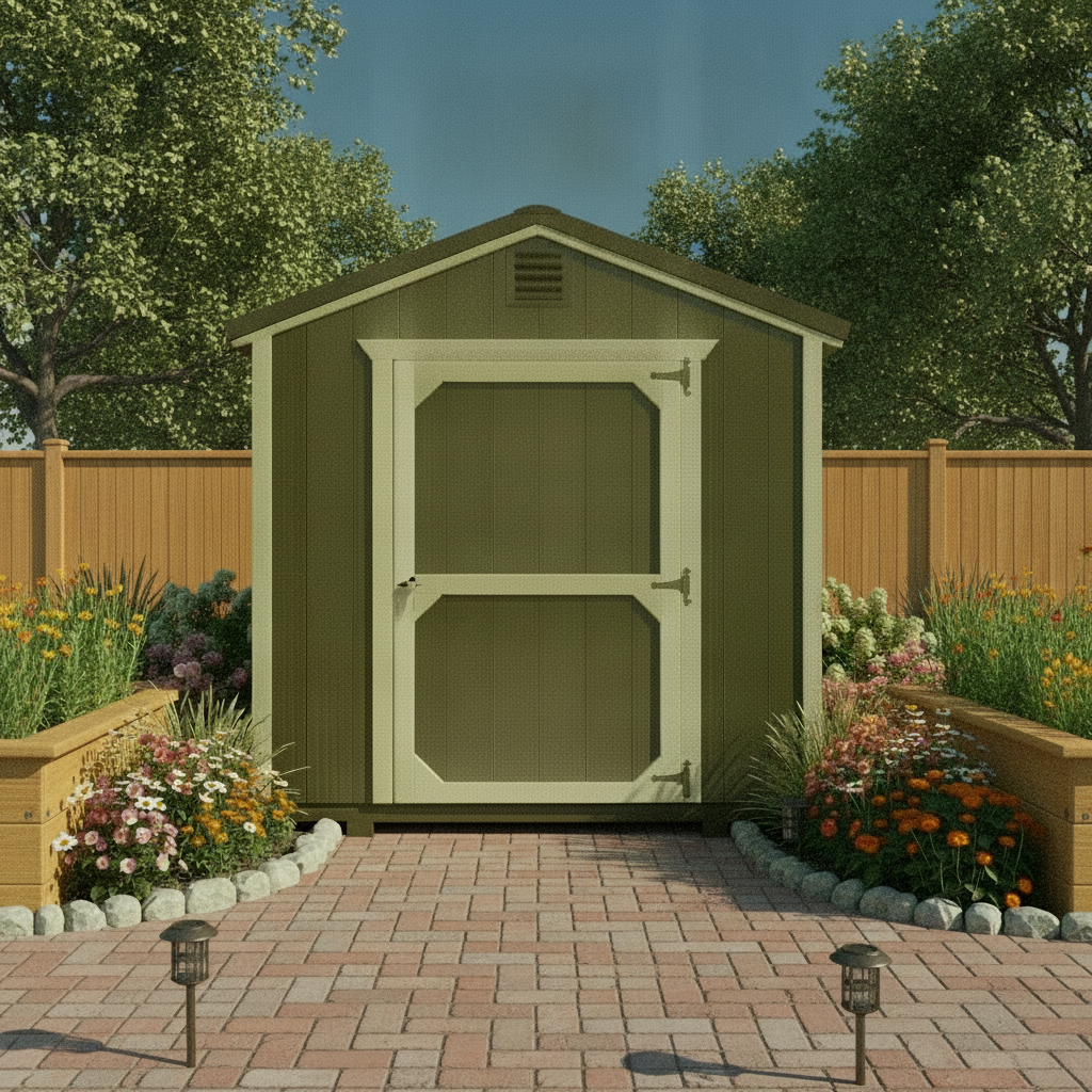 8×12 Utility Shed