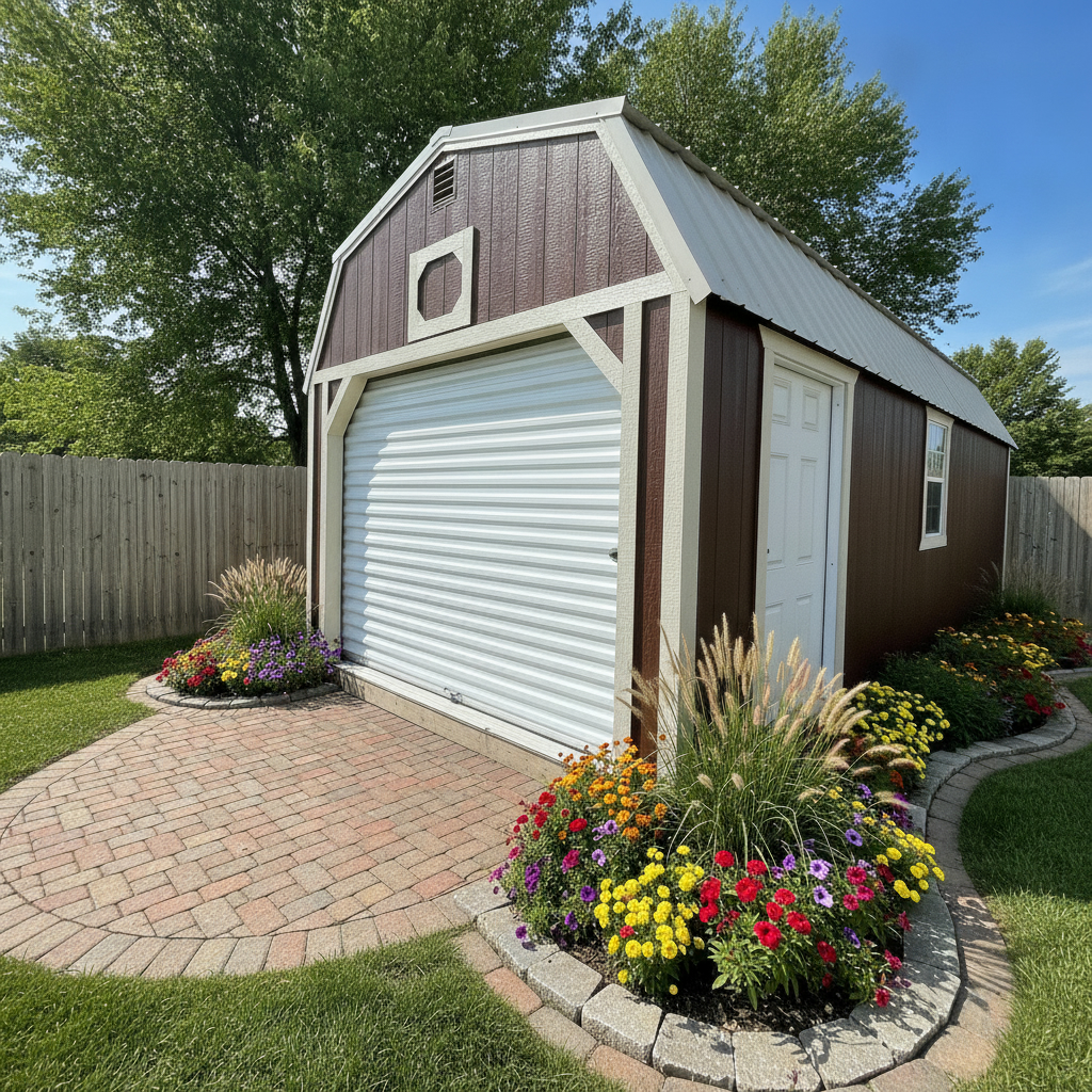 12×24 Lofted Garage