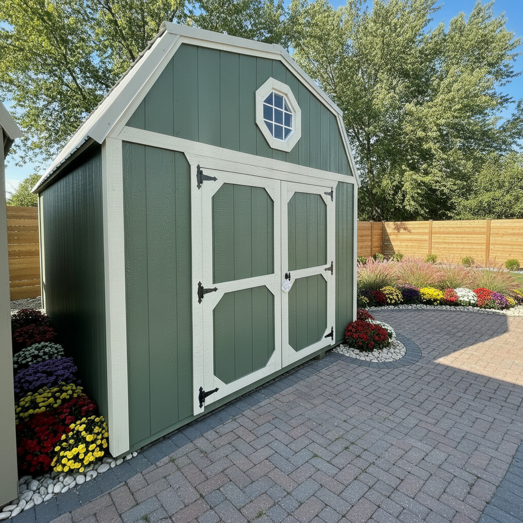 10×16 Lofted Barn in LaGrange, IN