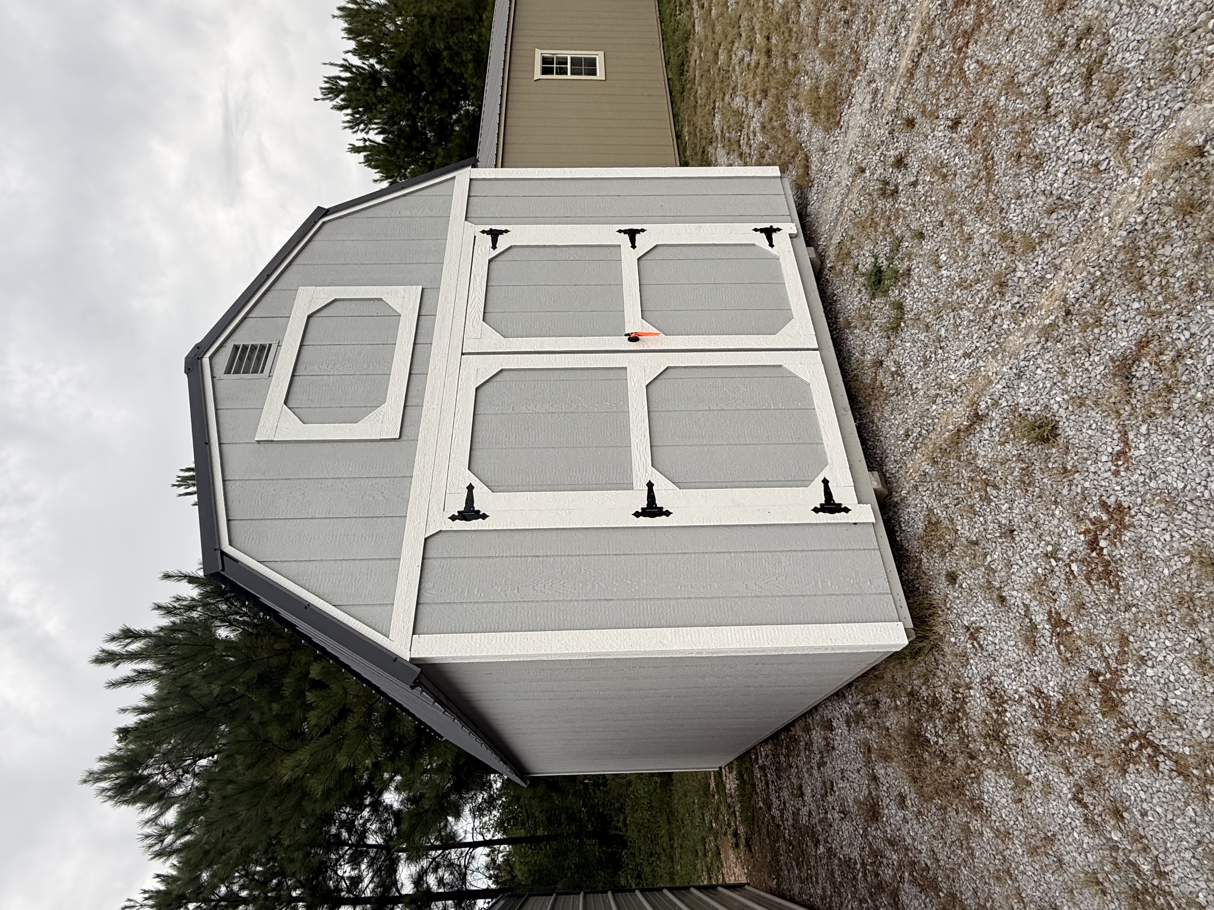 10 x 16 Lofted Barn at Millbrook, AL-J&GPortableBldgsLLC-AGaylor in Millbrook, AL