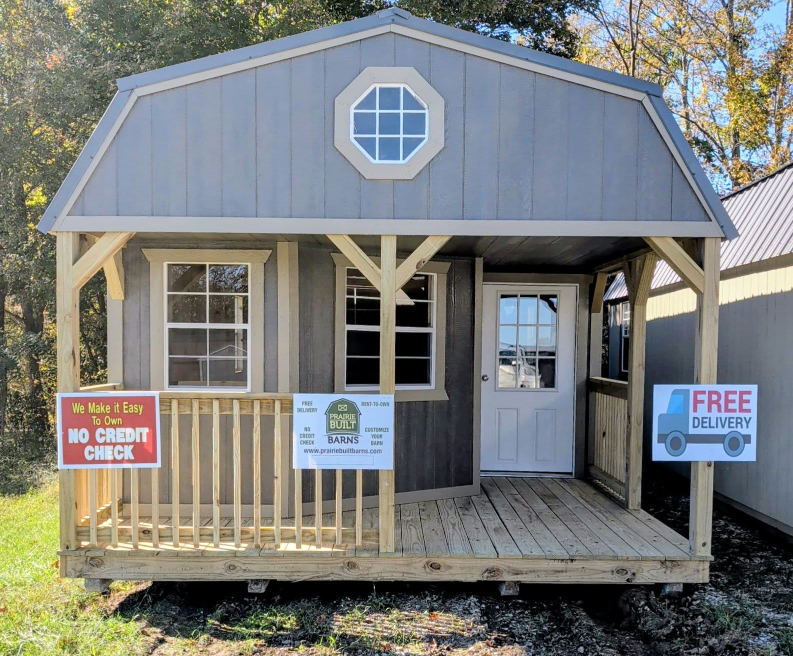 14×40 Deluxe Lofted Barn Cabin in Paoli, IN