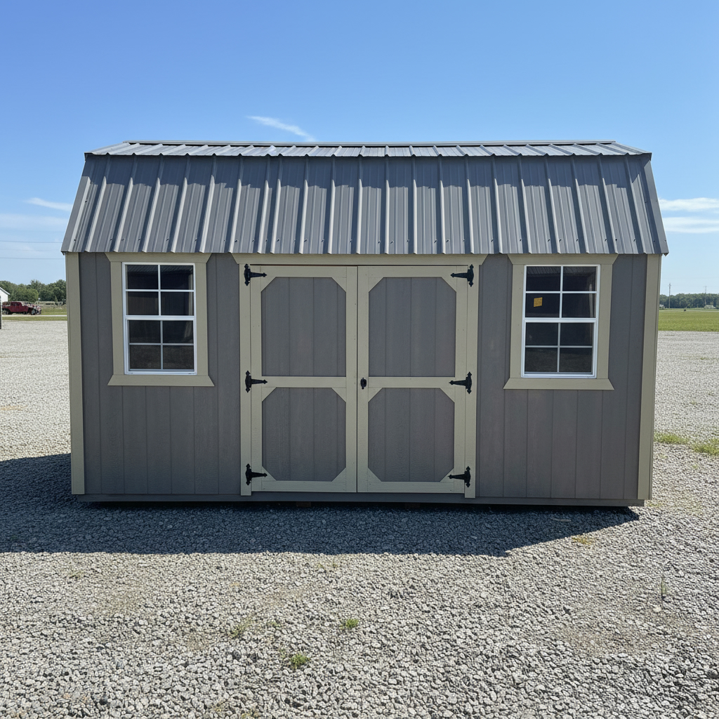 10×16 Side Lofted Barn