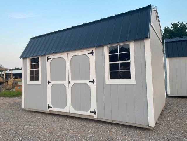 10 x 16 Side Lofted Barn at Nicholas Portable Solutions, LLC in Calera, AL