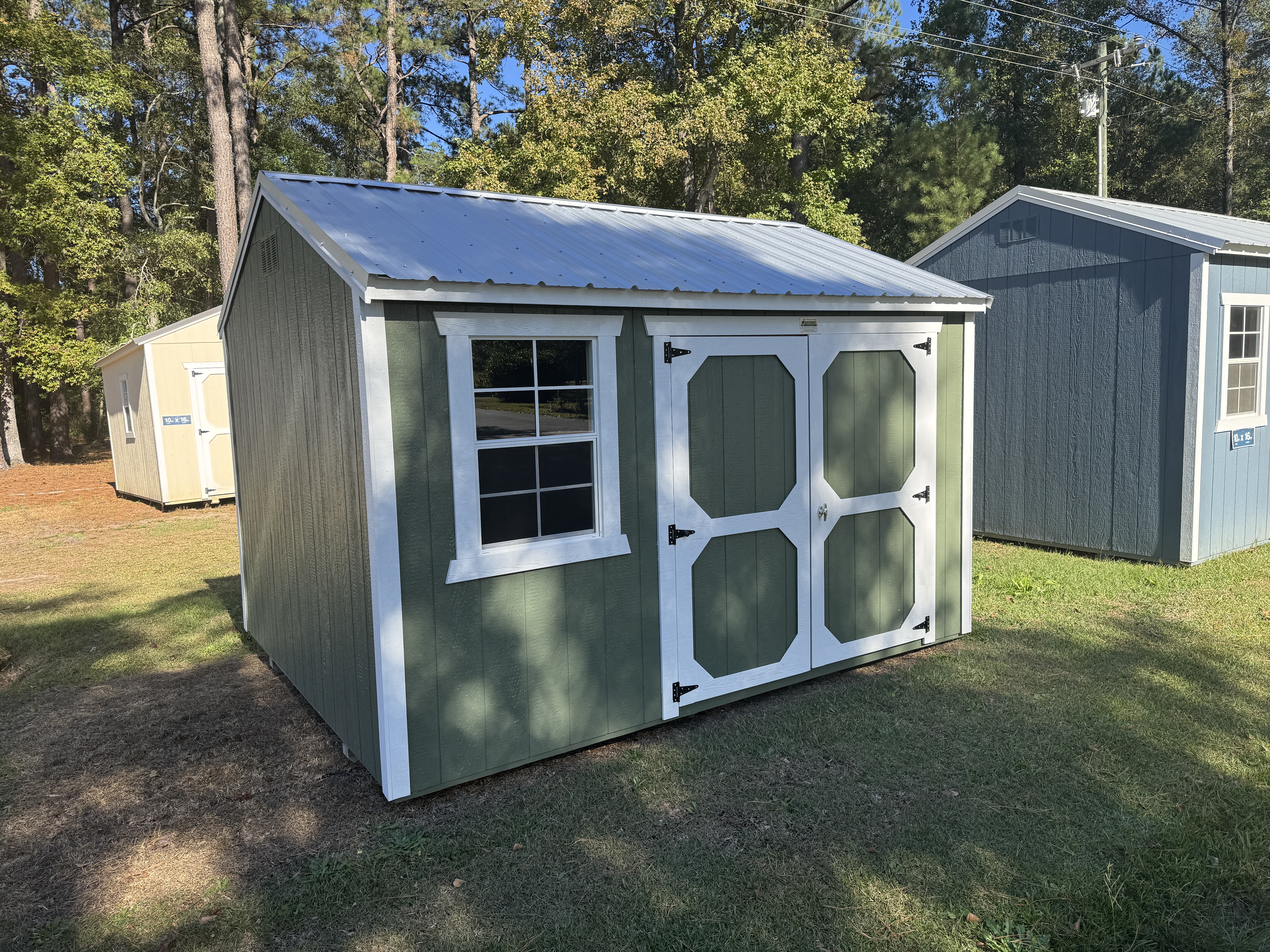 10 x 12 Utility at G & C Buildings in Bladenboro, North Carolina