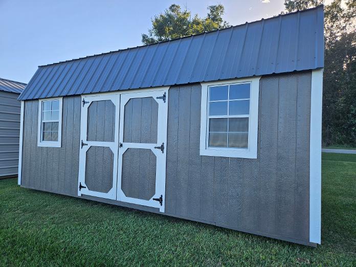 10 x 20 Side Lofted Barn at Loxley, AL #2-CTH-Linda Hinds in Loxley #2, AL