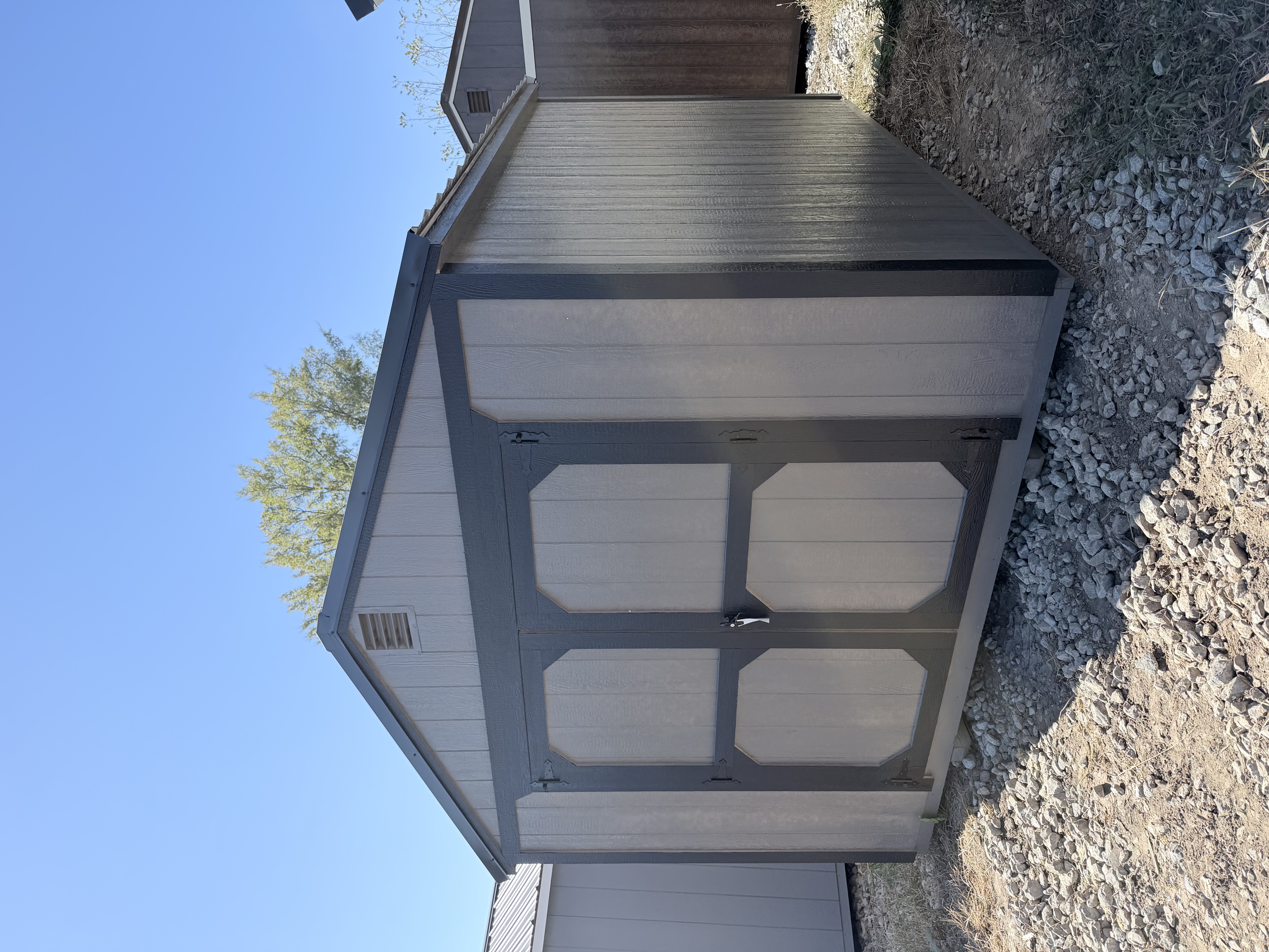 10 x 12 Utility Shed at Danville, AL-TopNotchBuilding-N. Robbins in Danville, AL