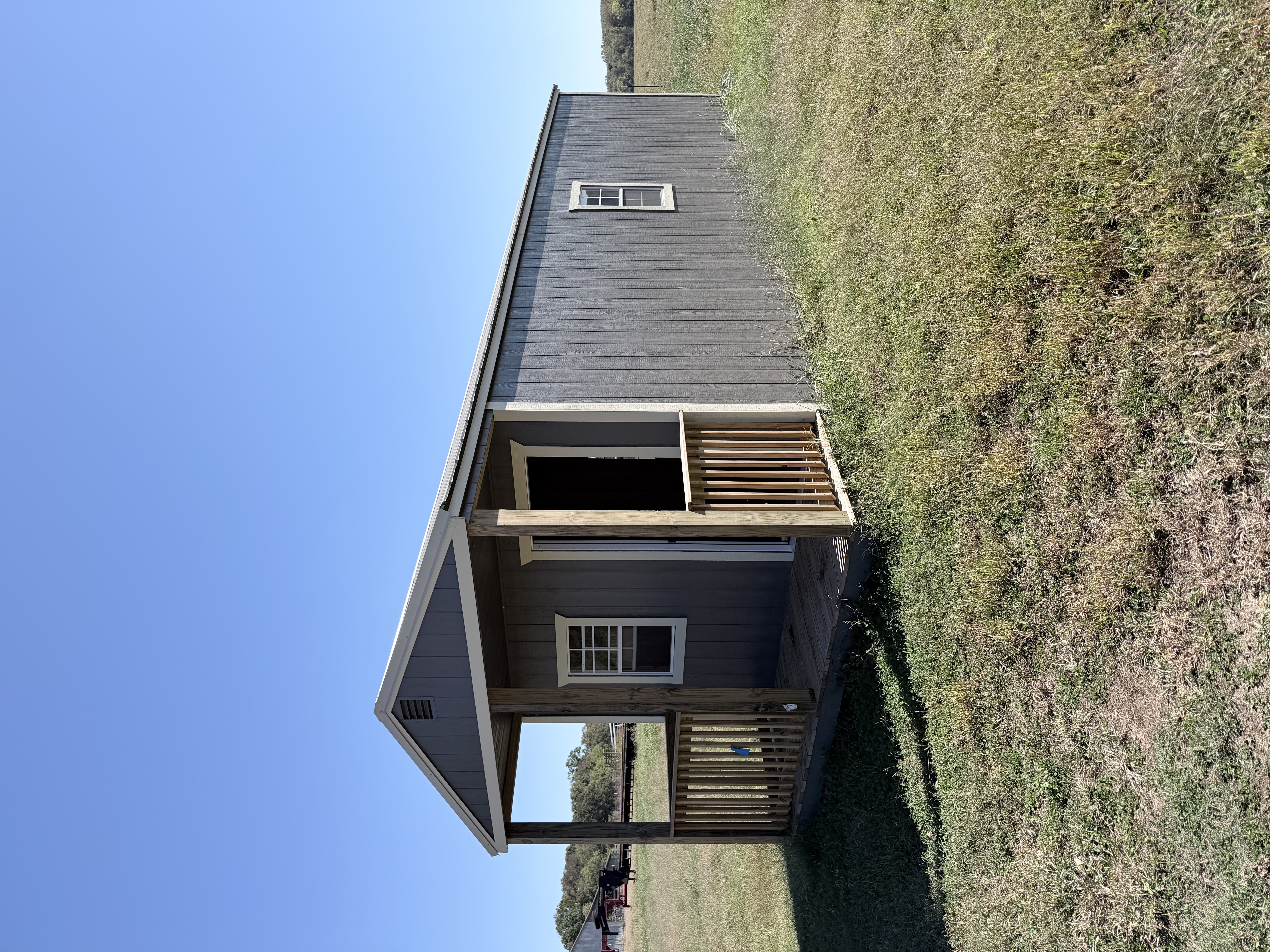 12 x 32 Cabin at Danville, AL-TopNotchBuilding-N. Robbins in Danville, AL