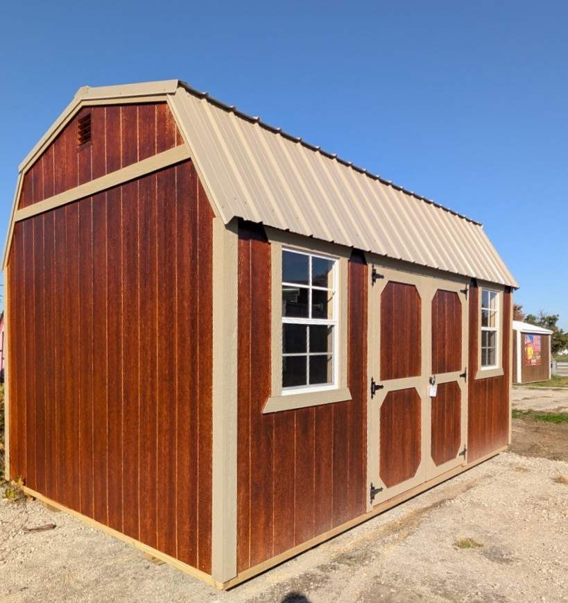 10×16 Side Lofted Barn