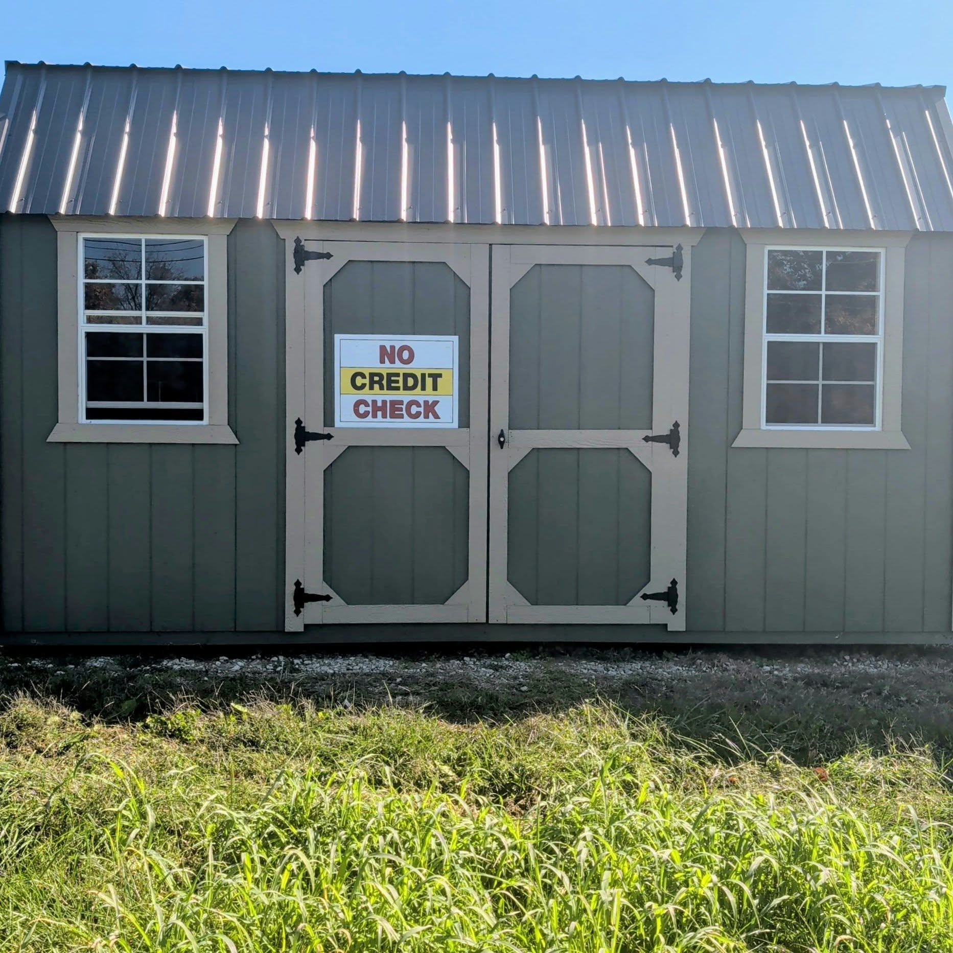 10×16 Side Lofted Barn