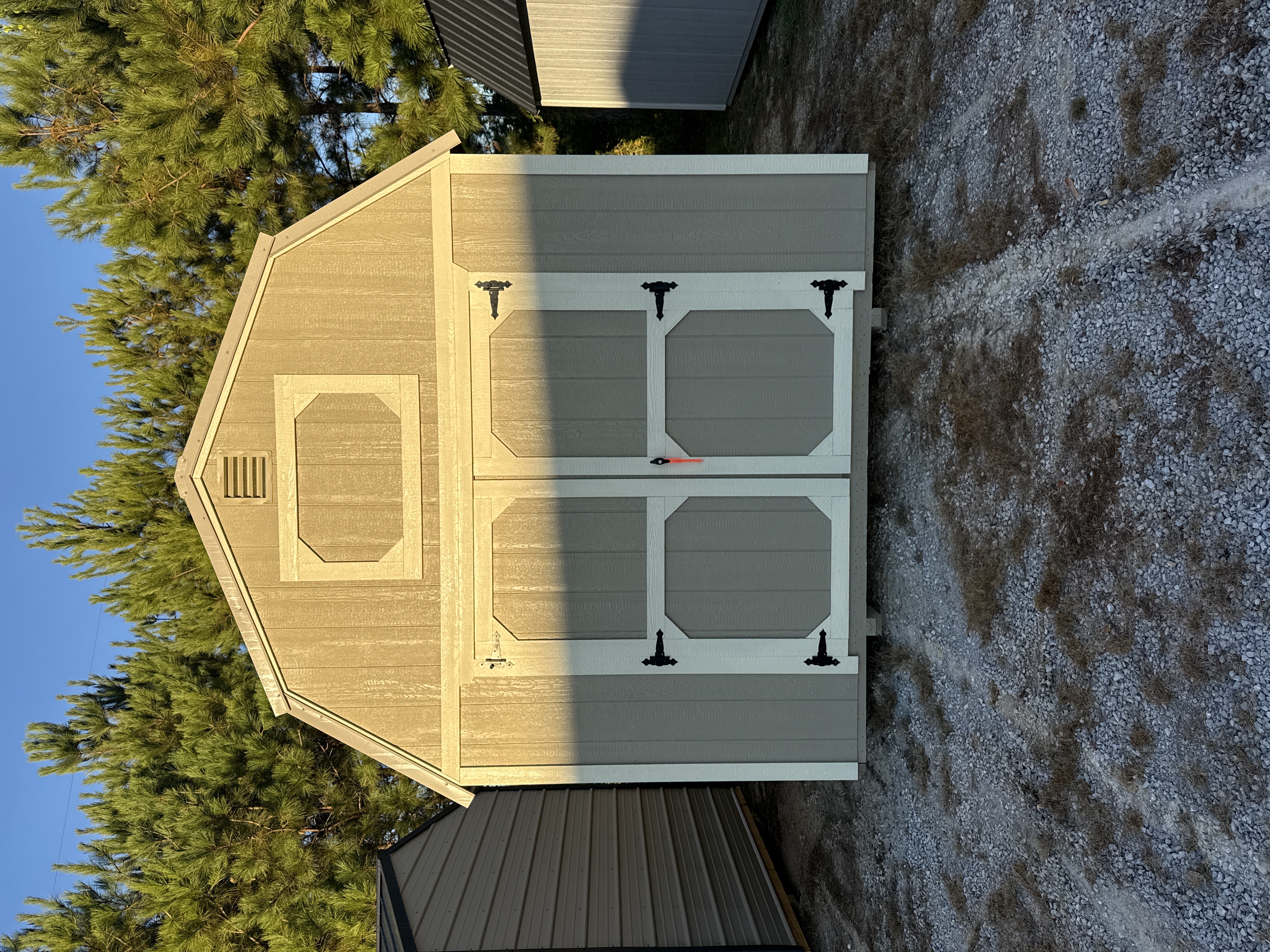 10 x 20 Lofted Barn at Millbrook, AL-J&GPortableBldgsLLC-AGaylor in Millbrook, AL