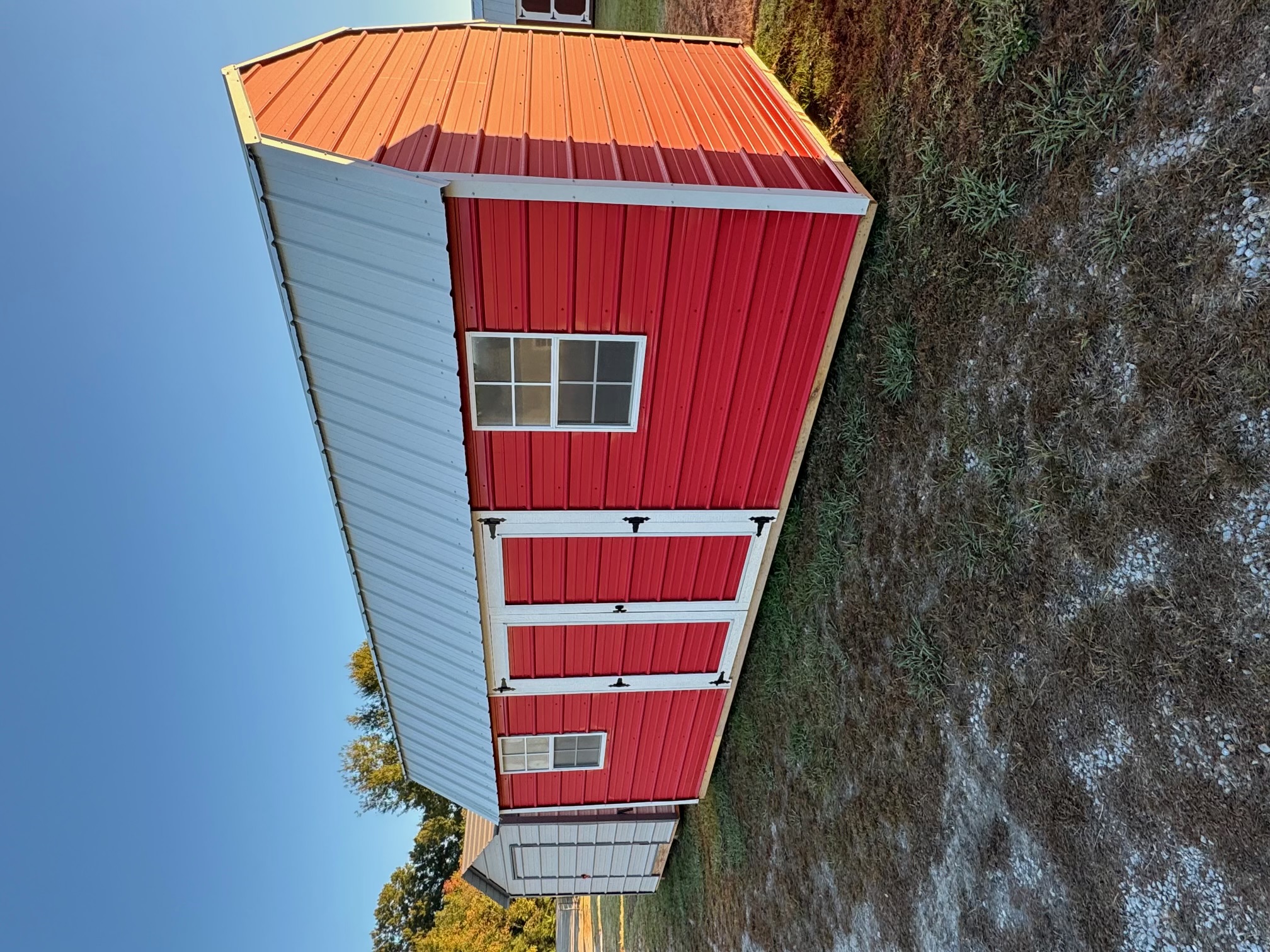 10 x 20 Side Lofted Barn at Millbrook, AL-J&GPortableBldgsLLC-AGaylor in Millbrook, AL