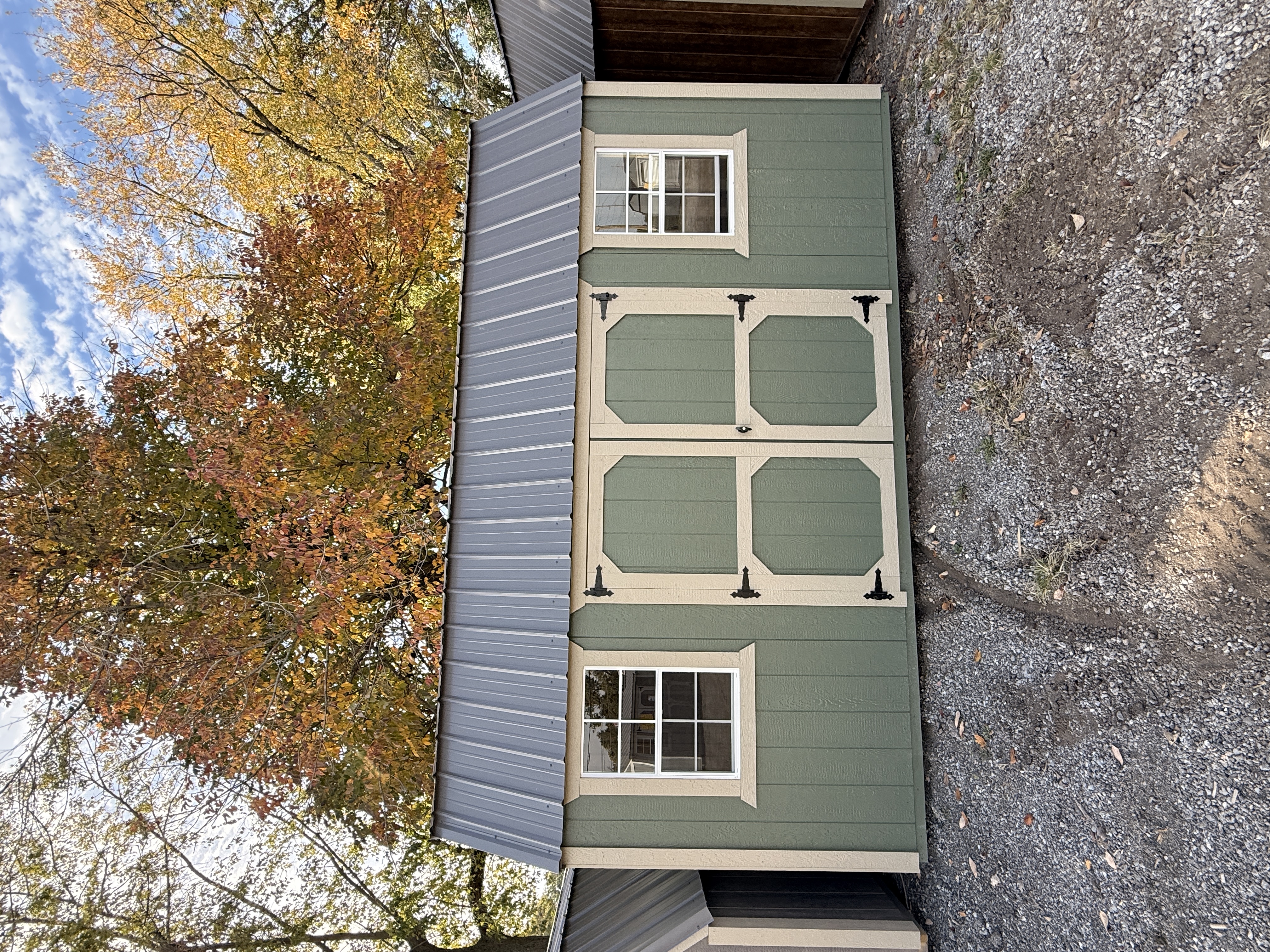 10×16 Side Lofted Barn in Mt. Vernon, IL