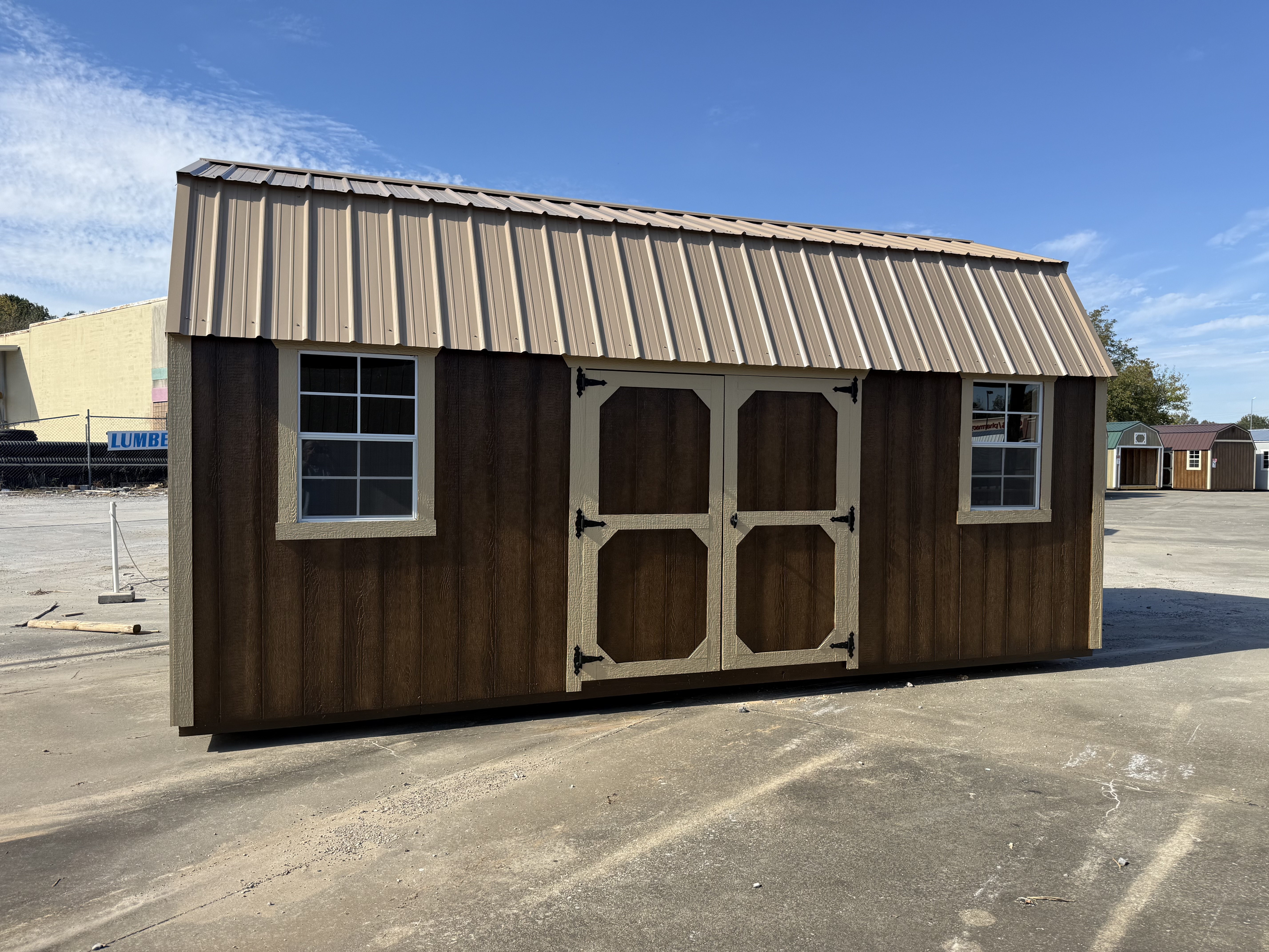 10×20 Side Lofted Barn