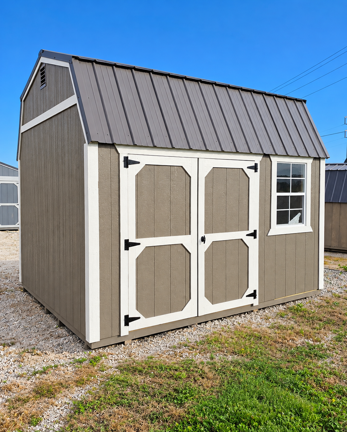 10×12 Side Lofted Barn in Bloomington, IL