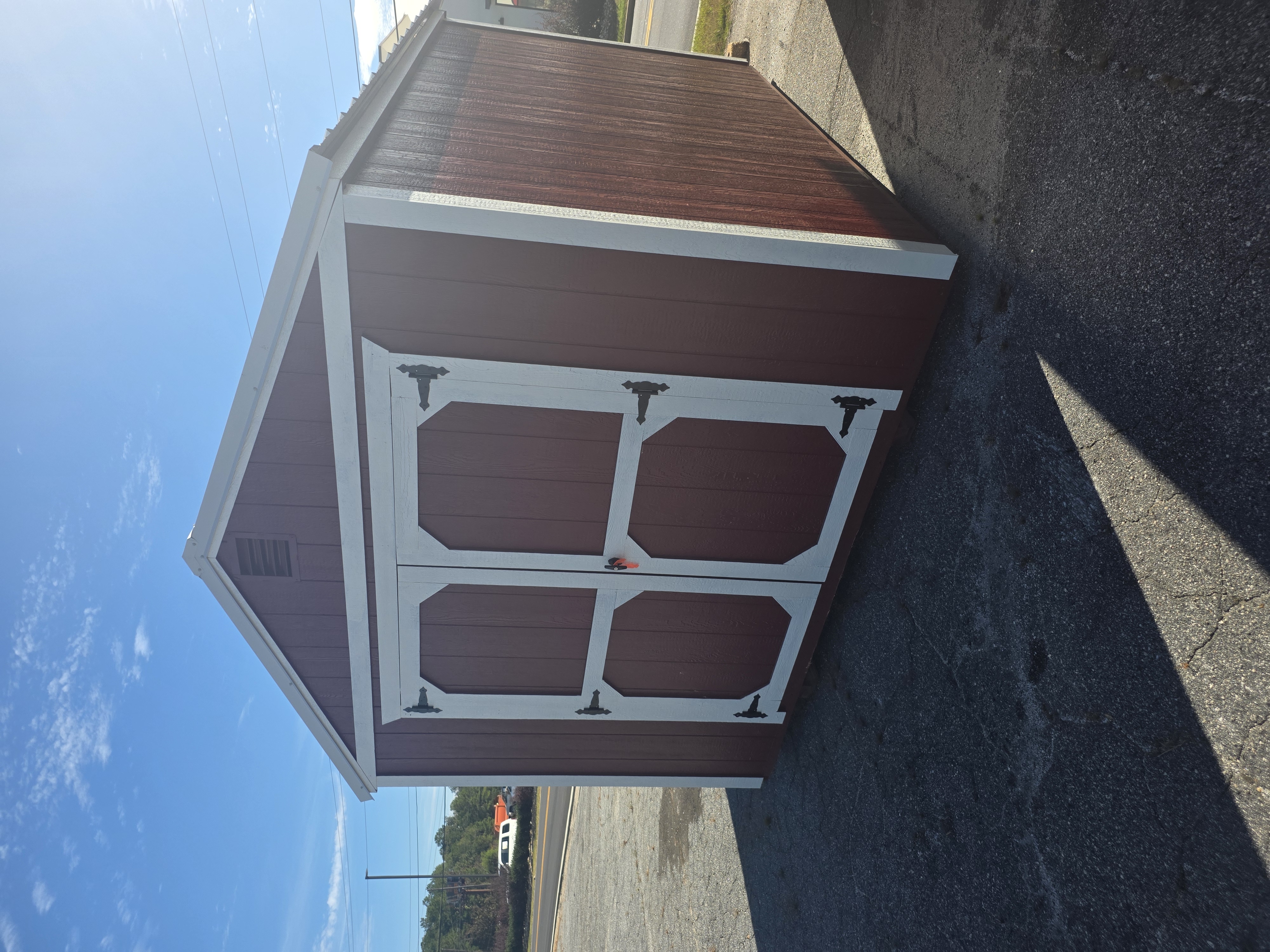 10 x 12 Utility Shed at Phenix City, AL-Maxsteel Buildings, LLC-Richard McMahan in Phenix City, AL