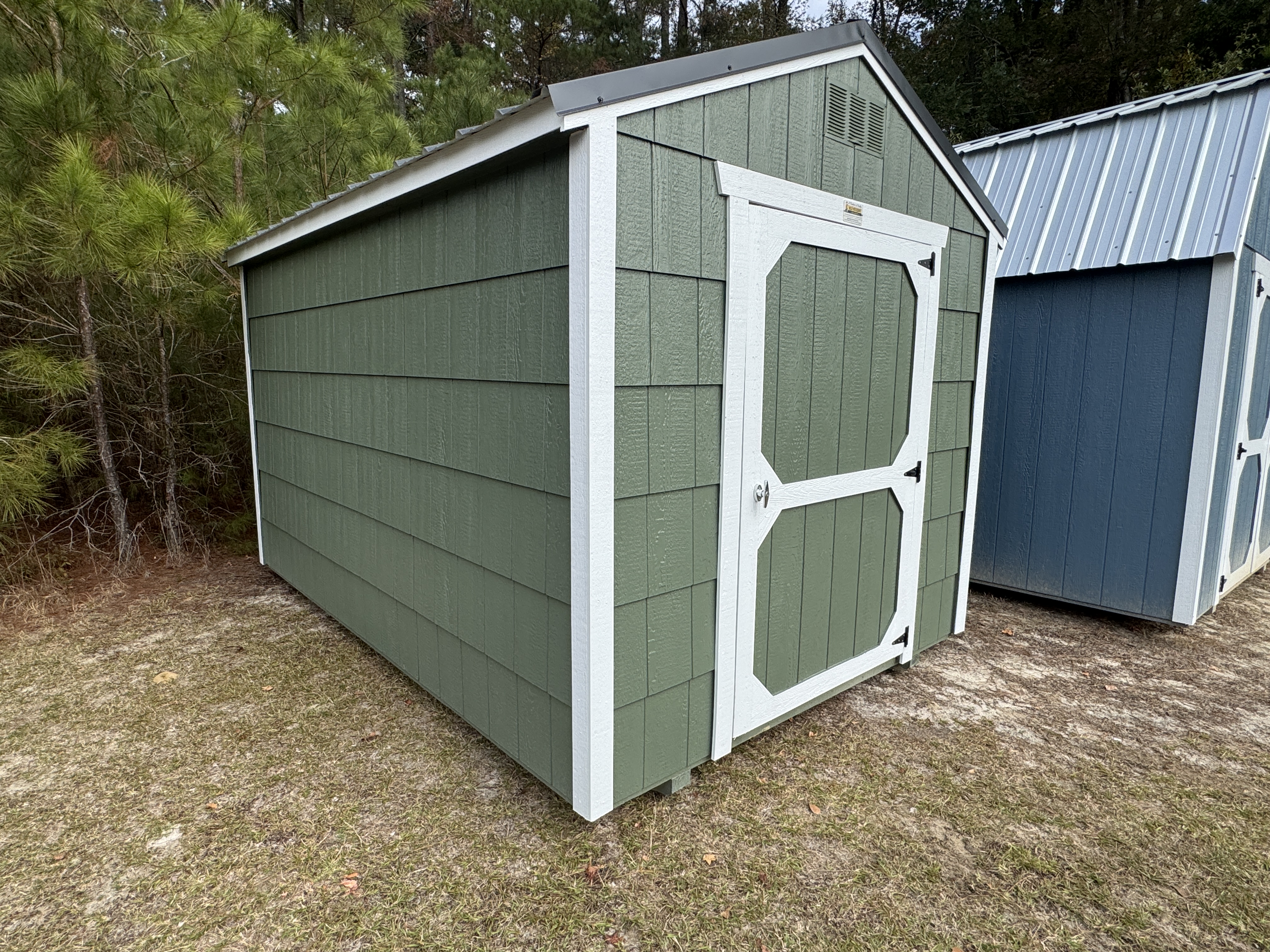 8 x 12 Economy Utility at G & C Buildings in Bladenboro, North Carolina