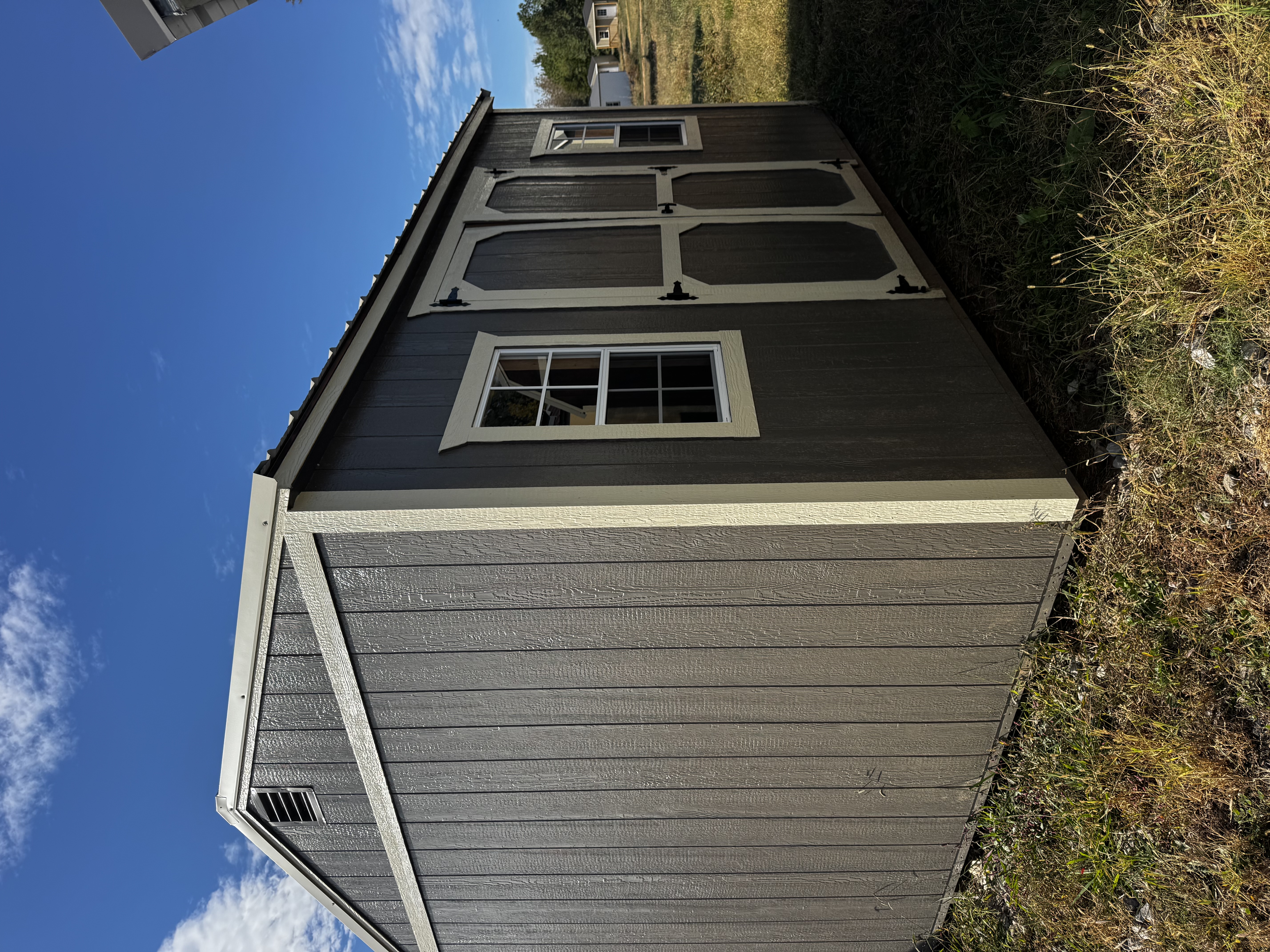 10 x 16 Garden Shed at Danville, AL-TopNotchBuilding-N. Robbins in Danville, AL