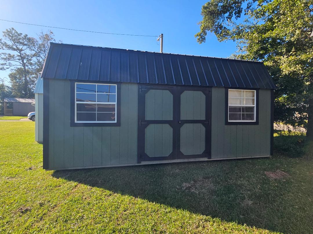 10 x 20 Side Lofted Barn at Loxley, AL #2-CTH-Linda Hinds in Loxley #2, AL