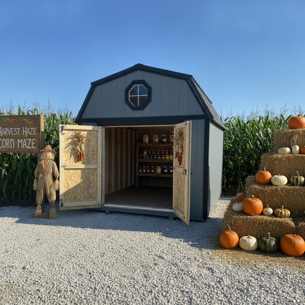 10×12 Lofted Barn in Boody, IL