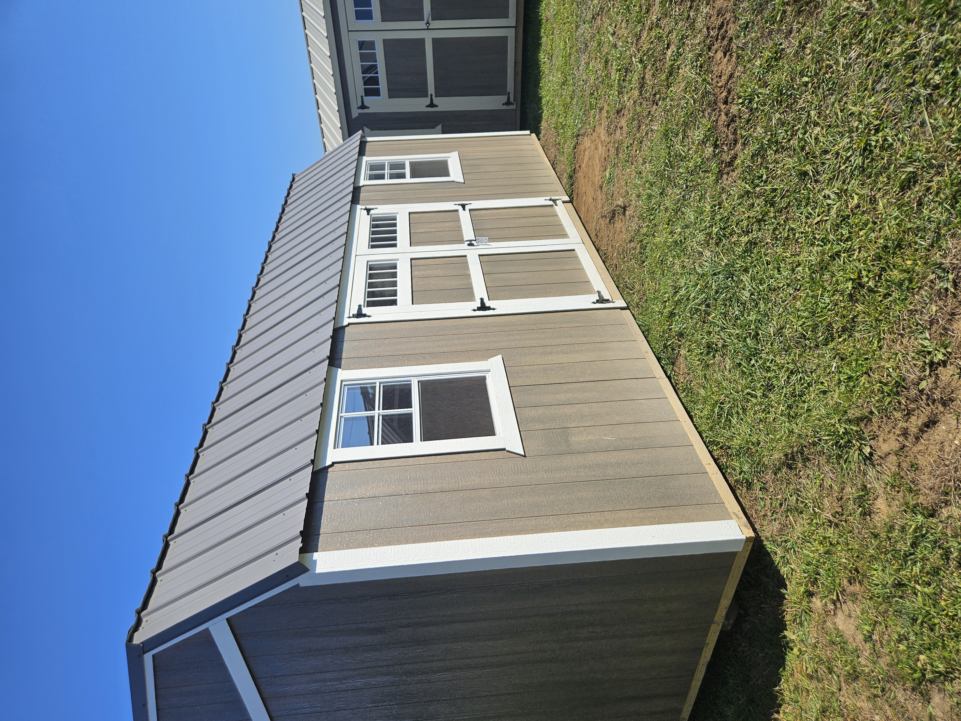 10×20 Side Lofted Barn in Martin, MI