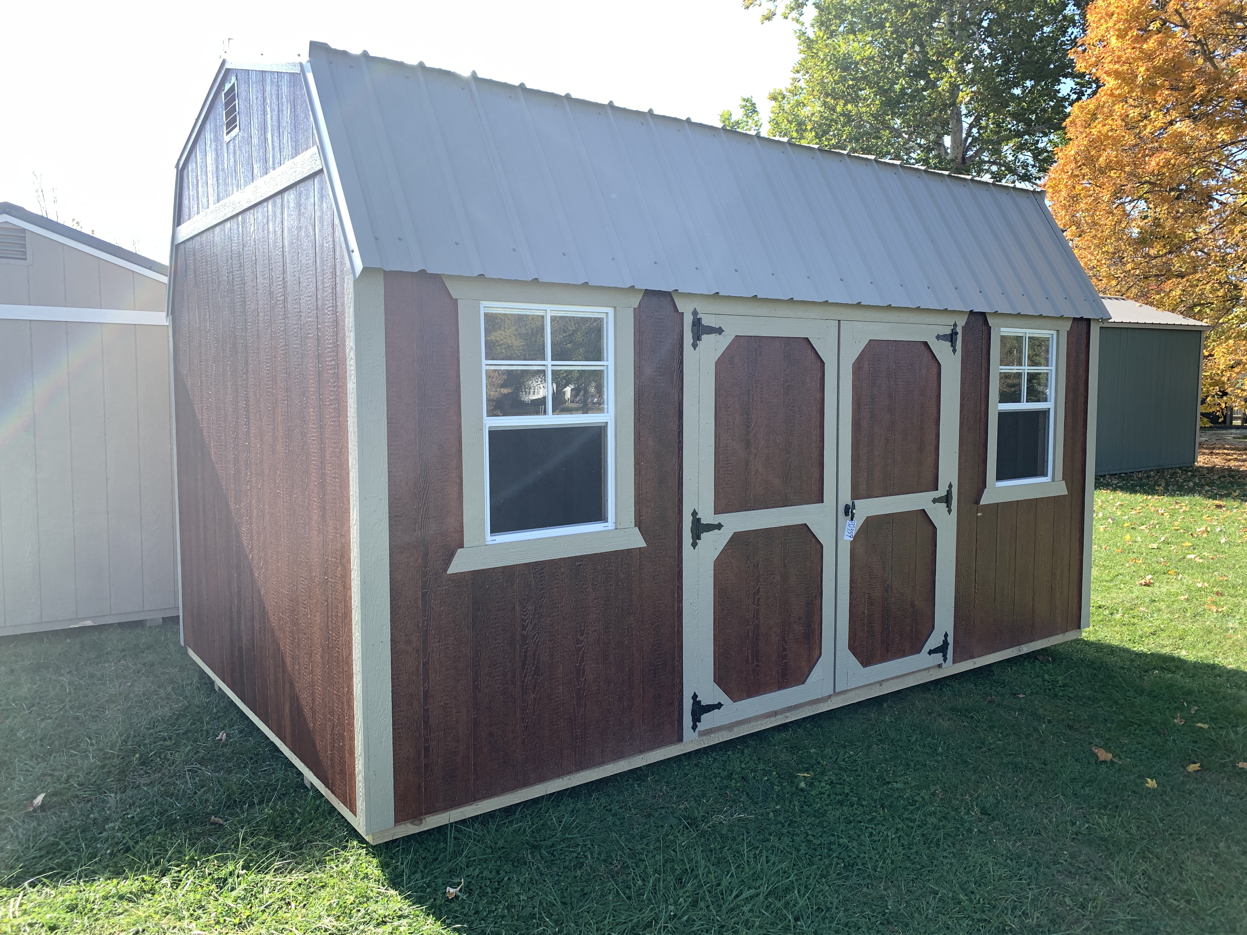 10×16 Side Lofted Barn in Centerville, IN