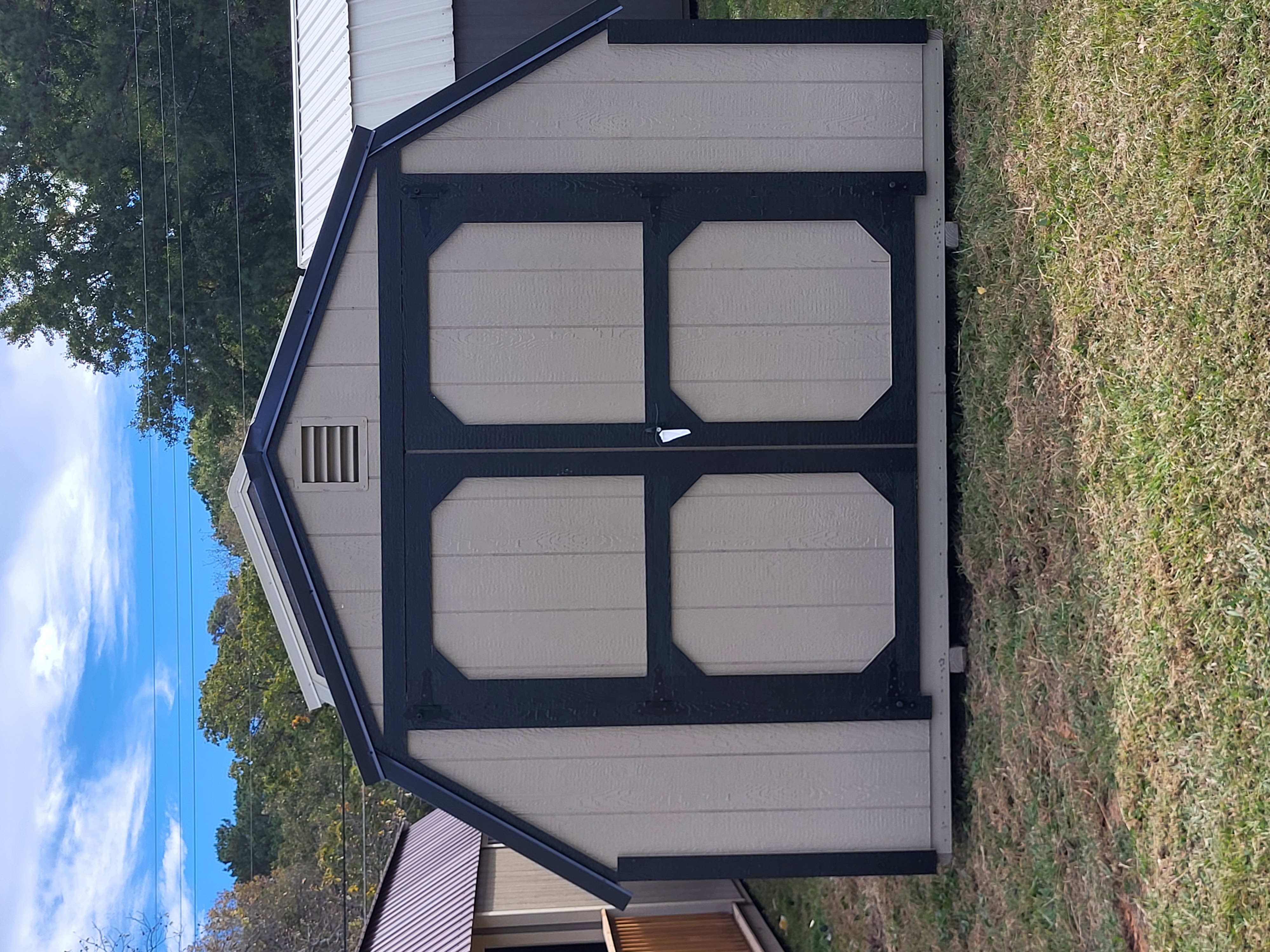 10 x 12 Barn at Jacksonville, AL-Johnny Lamar Pruitt in Jacksonville, AL