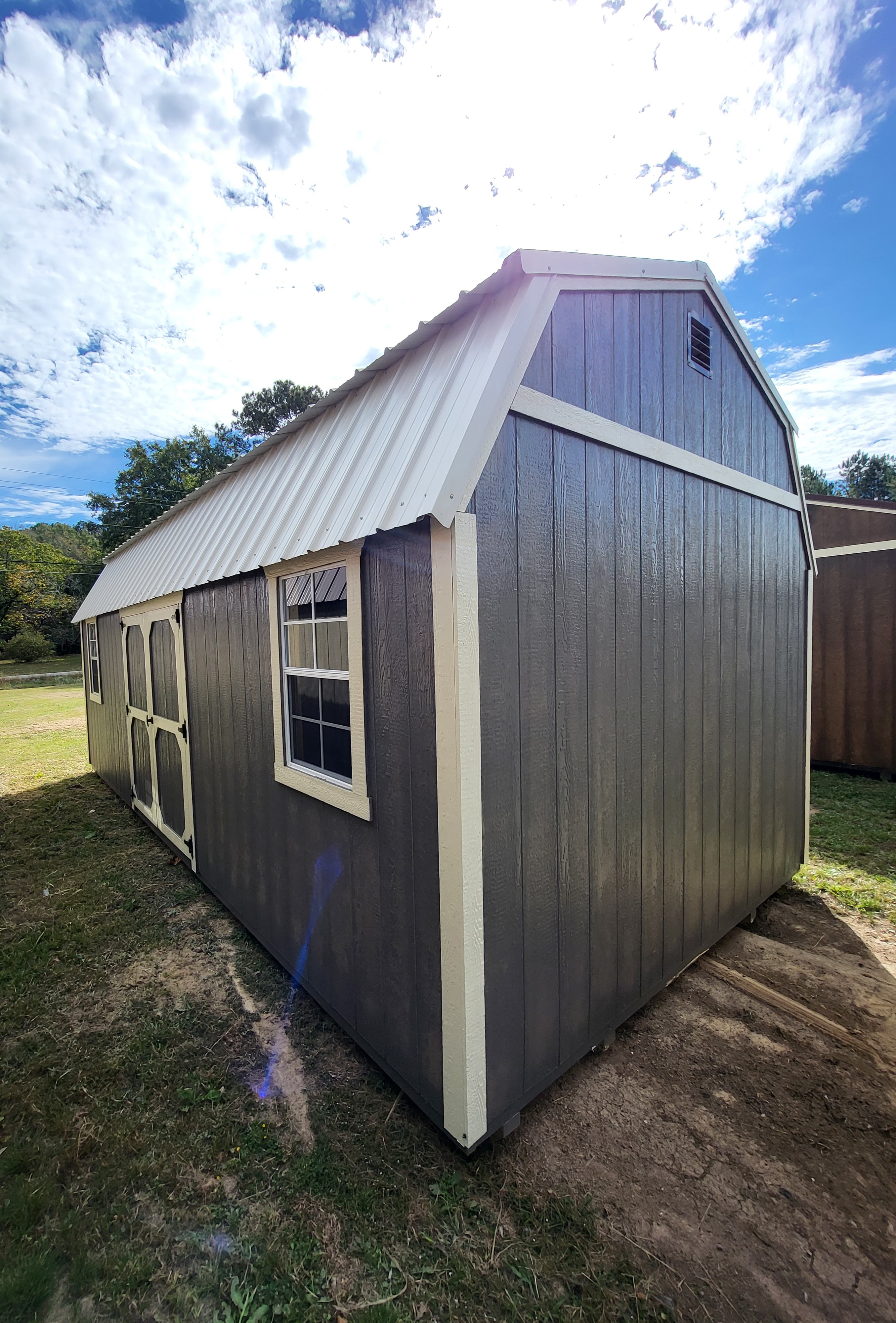 12x24 Side Lofted Barn for sale near Oxford, AL - photo 3