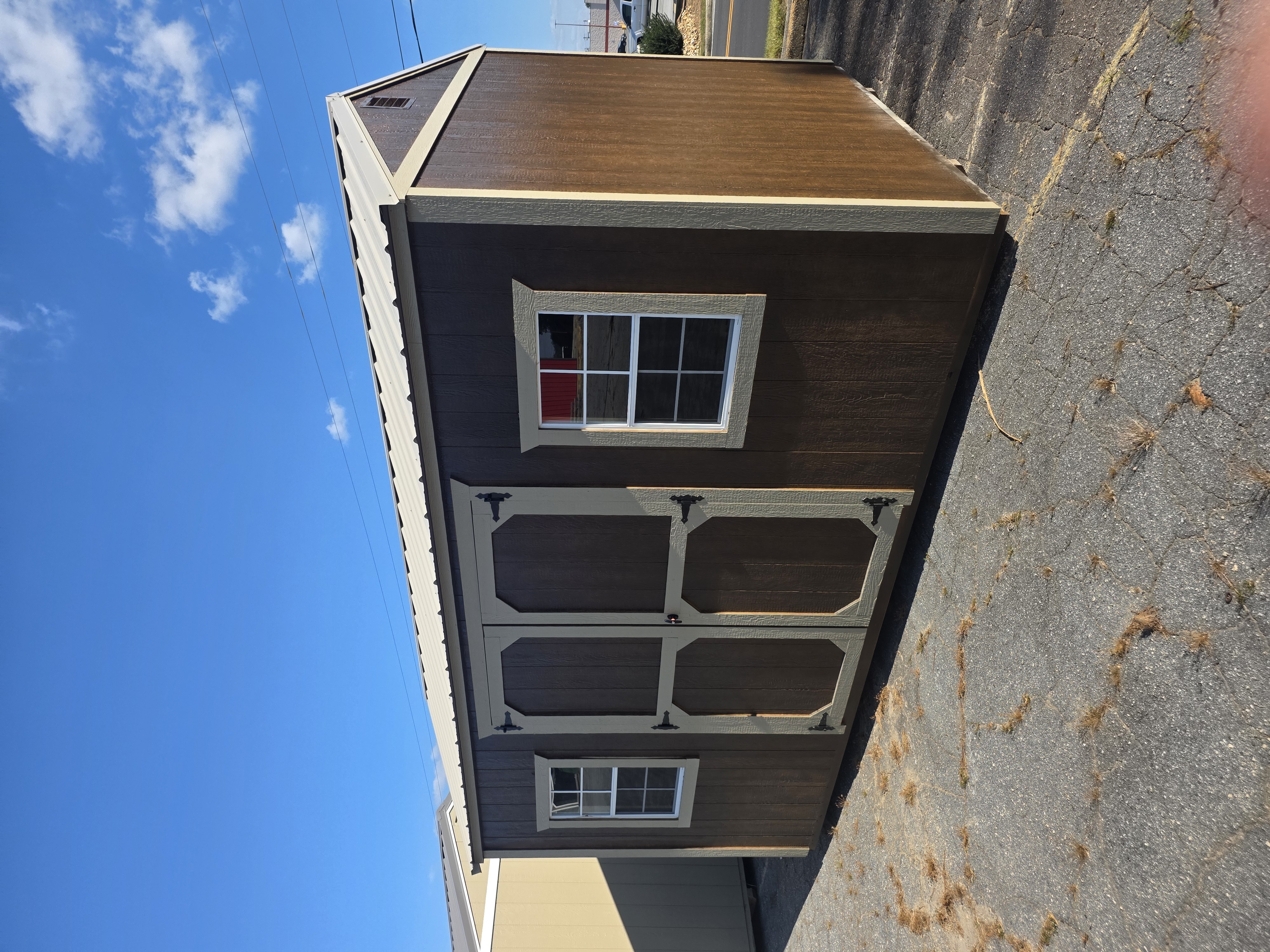 10 x 16 Garden Shed at Phenix City, AL-Maxsteel Buildings, LLC-Richard McMahan in Phenix City, AL