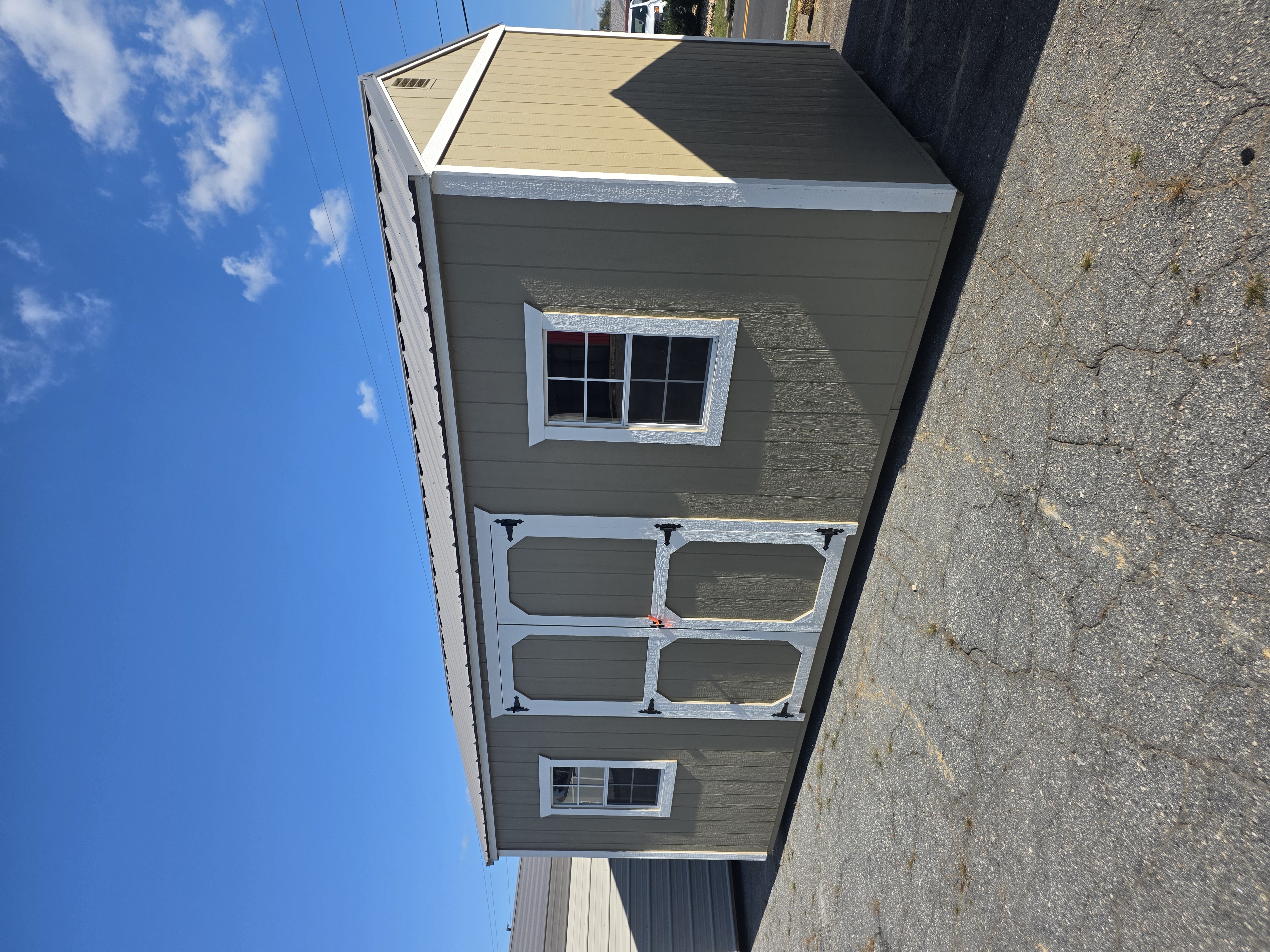 10 x 20 Garden Shed at Phenix City, AL-Maxsteel Buildings, LLC-Richard McMahan in Phenix City, AL