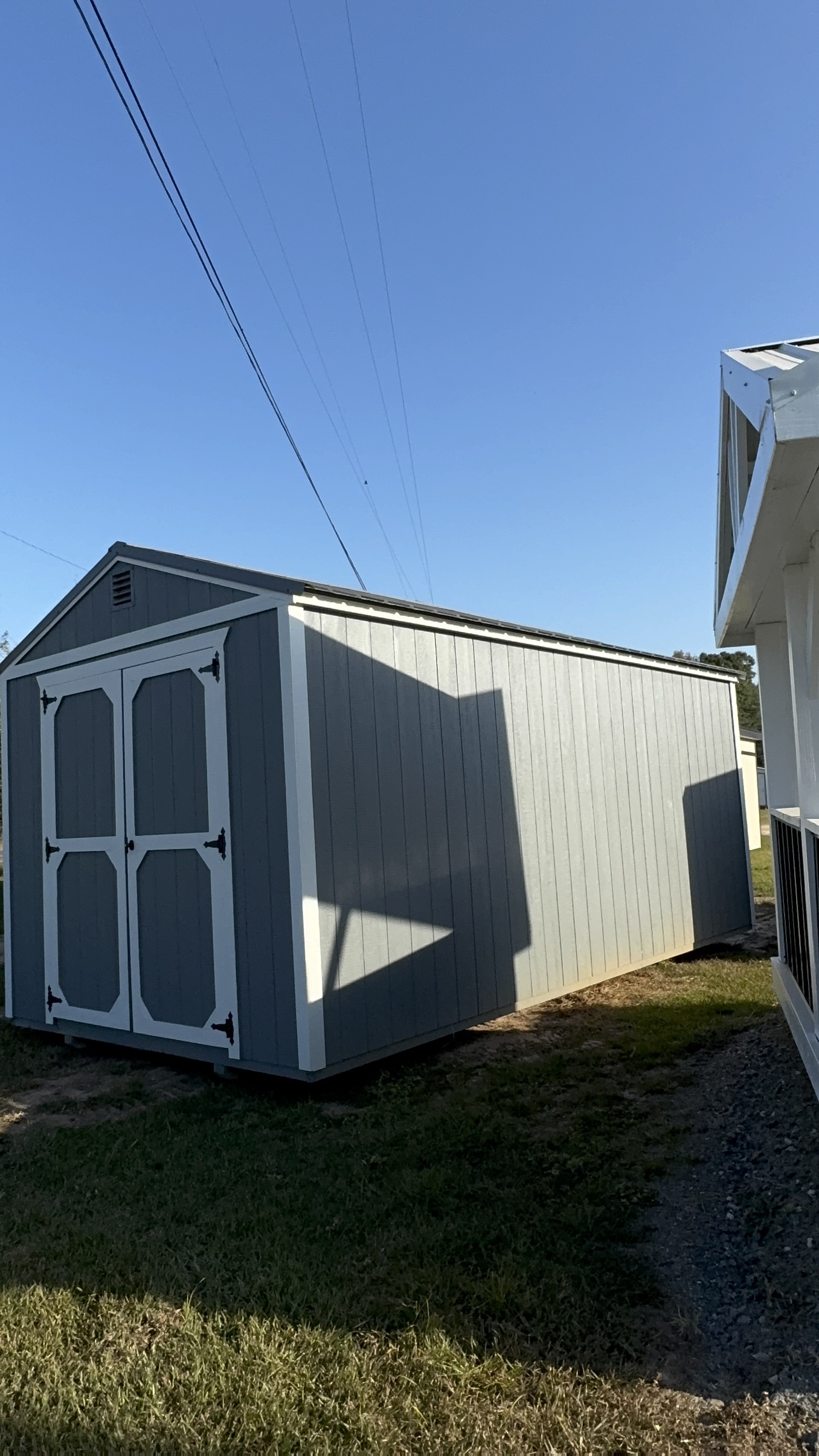 10 x 20 Utility Shed at Troy, AL-Rio C. Thomley in Troy, AL