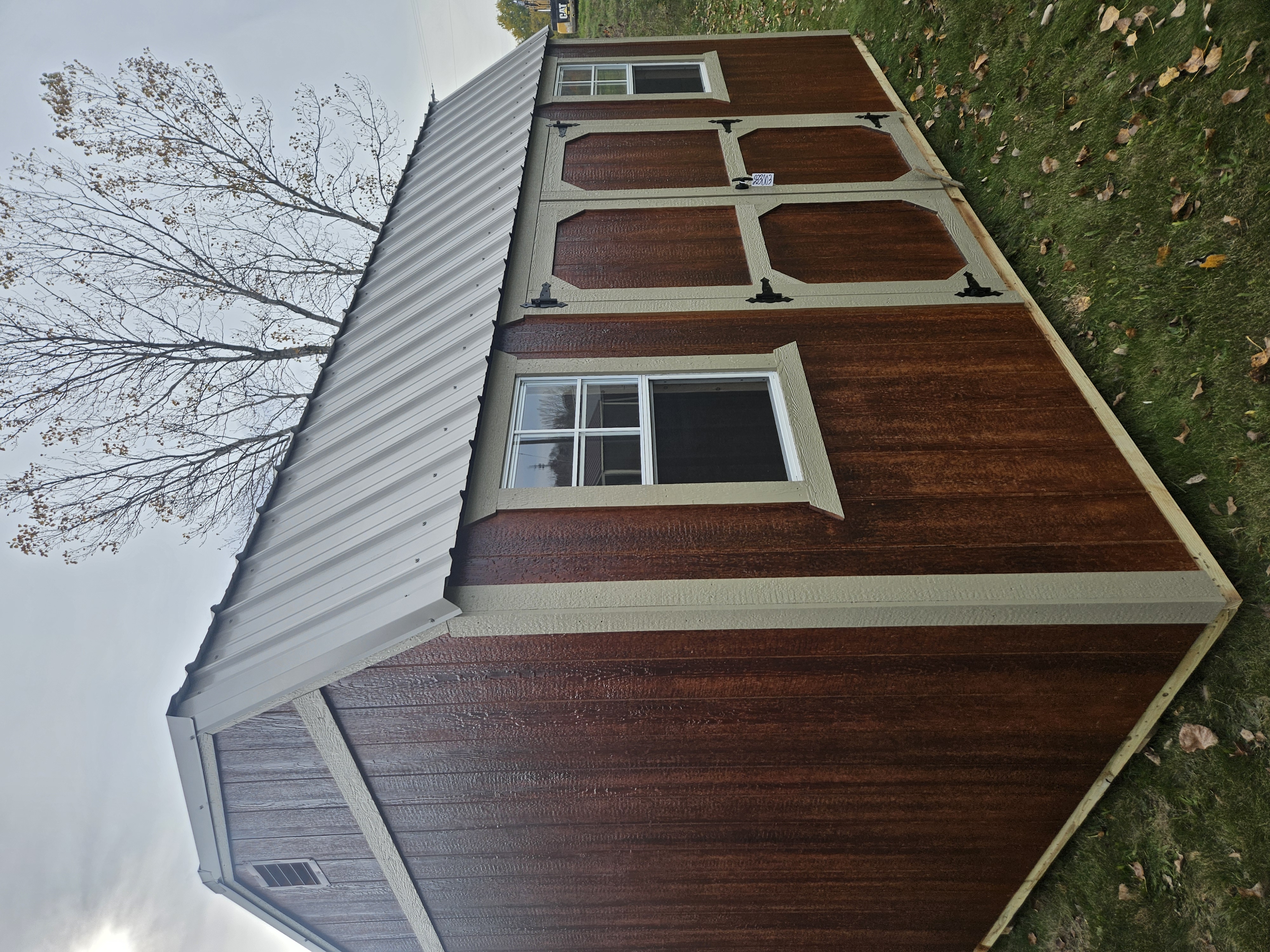 10×16 Side Lofted Barn in Martin, MI