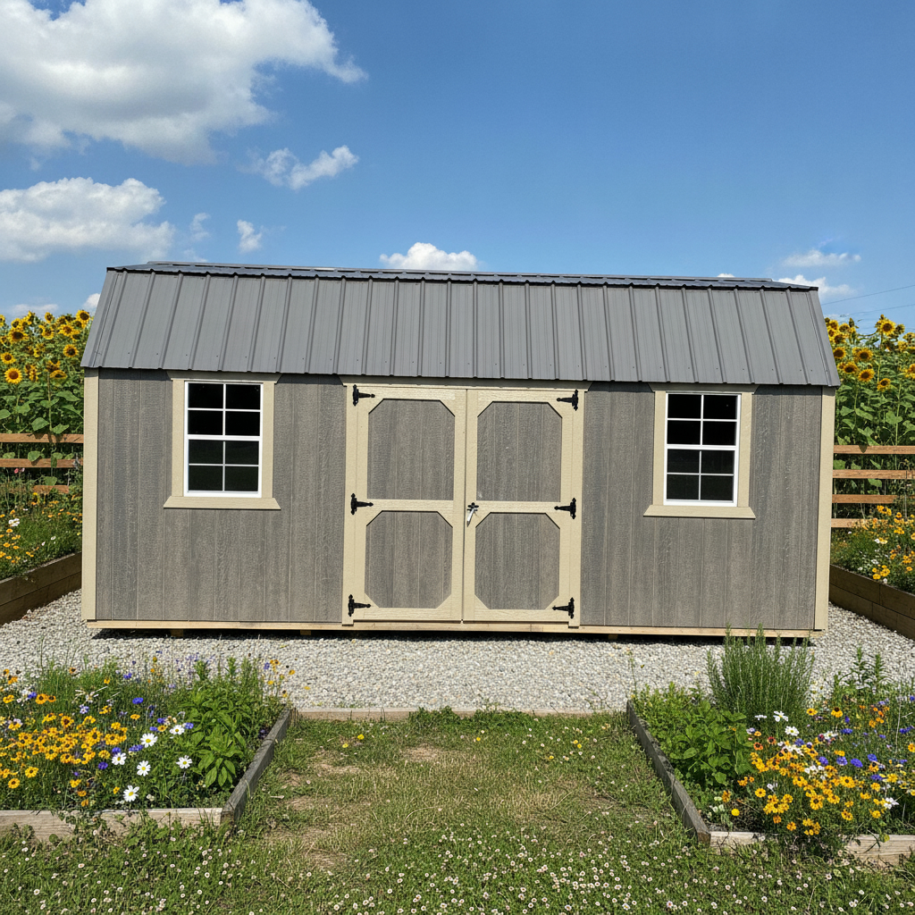 10×20 Side Lofted Barn
