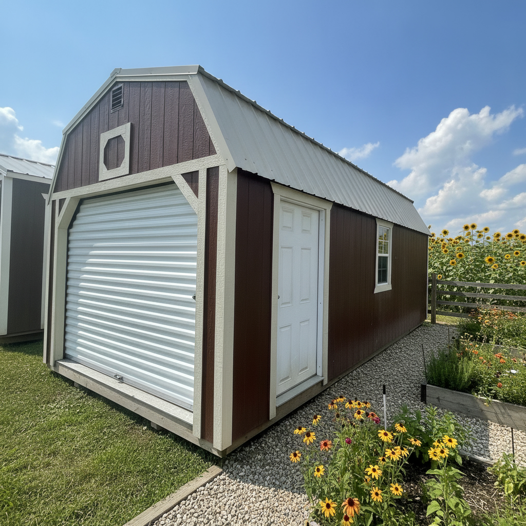 12×24 Lofted Garage in LaGrange, IN