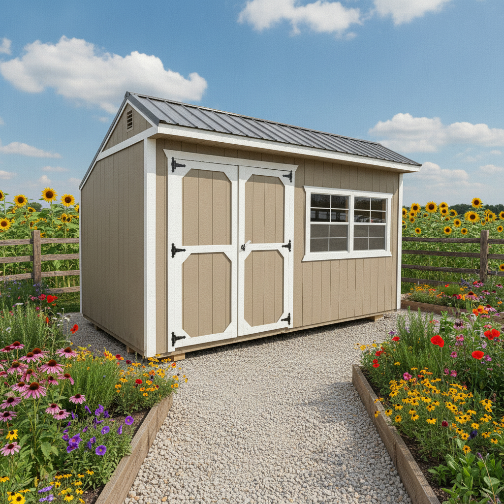 10×16 Cottage Shed in LaGrange, IN