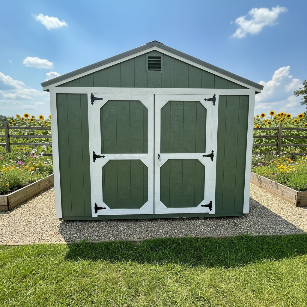 10×12 Utility Shed